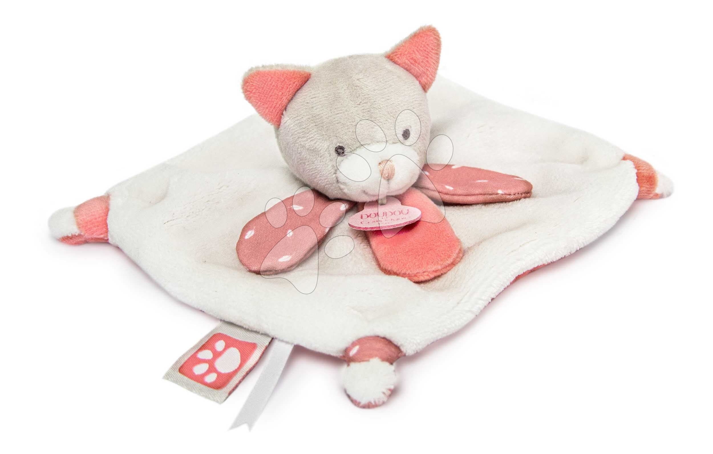 Plyšové zvieratko na maznanie Méli Mélo Doudou et Compagnie v darčekovom balení rôzne druhy 17 cm od 0 mes 1