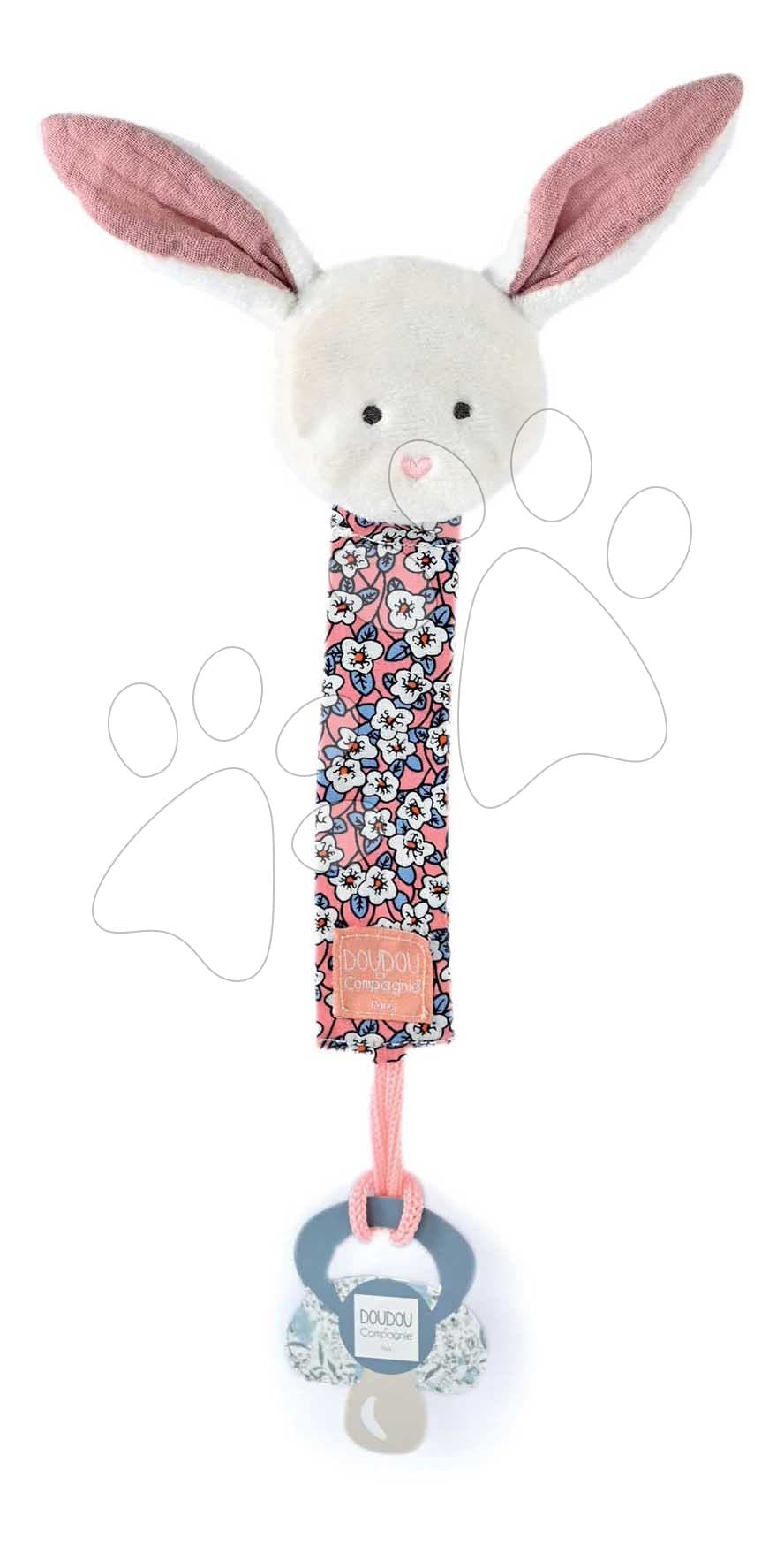 Klip na cumlík s plyšovým zvieratkom Boh'aime Doudou et Compagnie rôzne druhy 18 cm od 0 mes 1