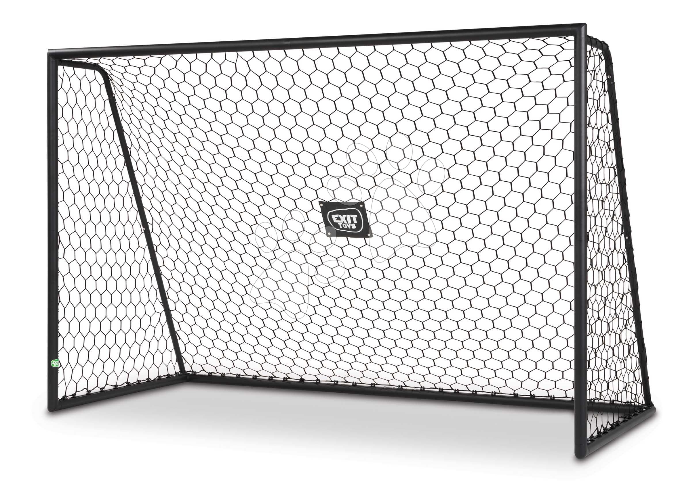 Futbalová bránka Scala aluminium football goal Black Exit Toys hliníkový rám 300*200 cm čierna