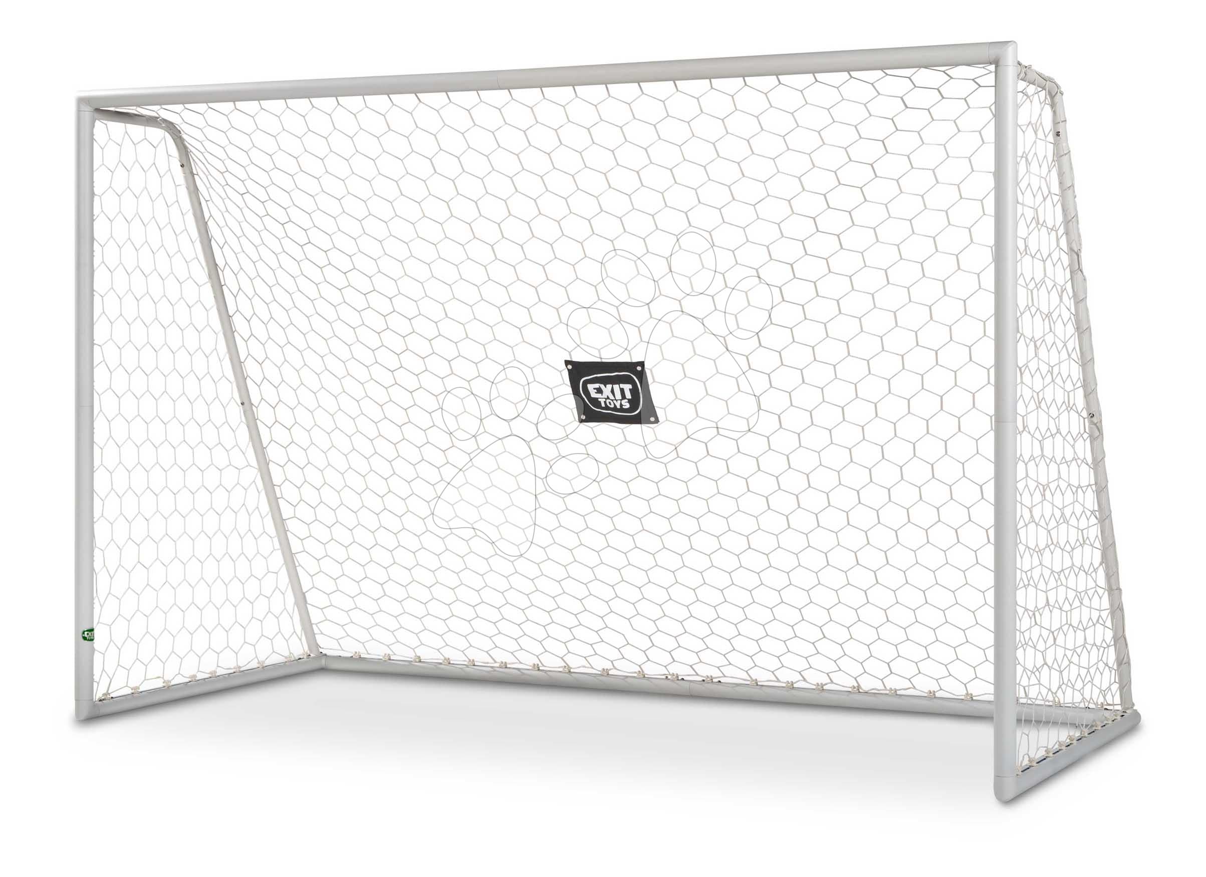 Futbalová bránka Scala aluminium football goal White Exit hliníkový rám 300*200 cm biela 1