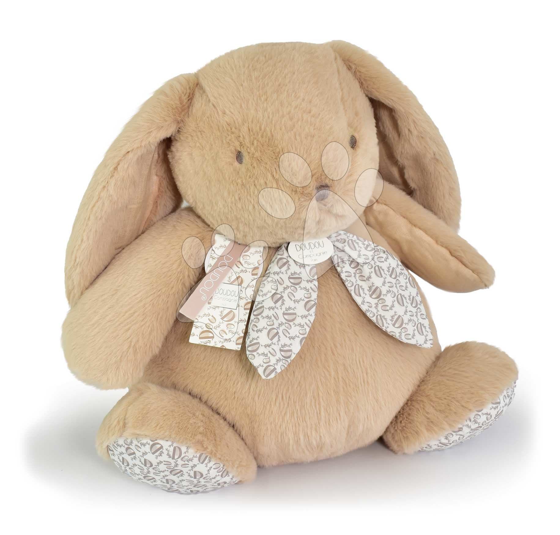 Plyšový zajac Giant Bunny Beige Doudou et Compagnie béžový 42 cm od 0 mes