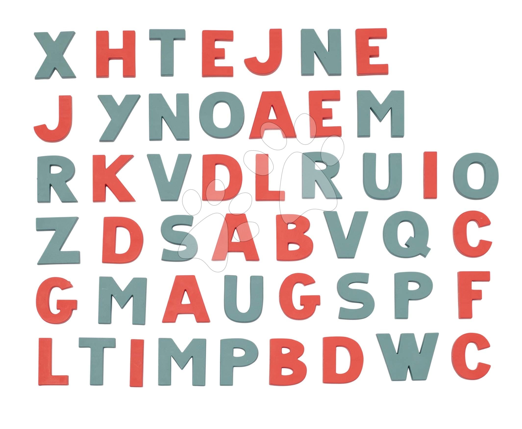 Magnetické písmenká veľké ABC Magnetic Letters Smoby dvojfarebné 48 kusov 1