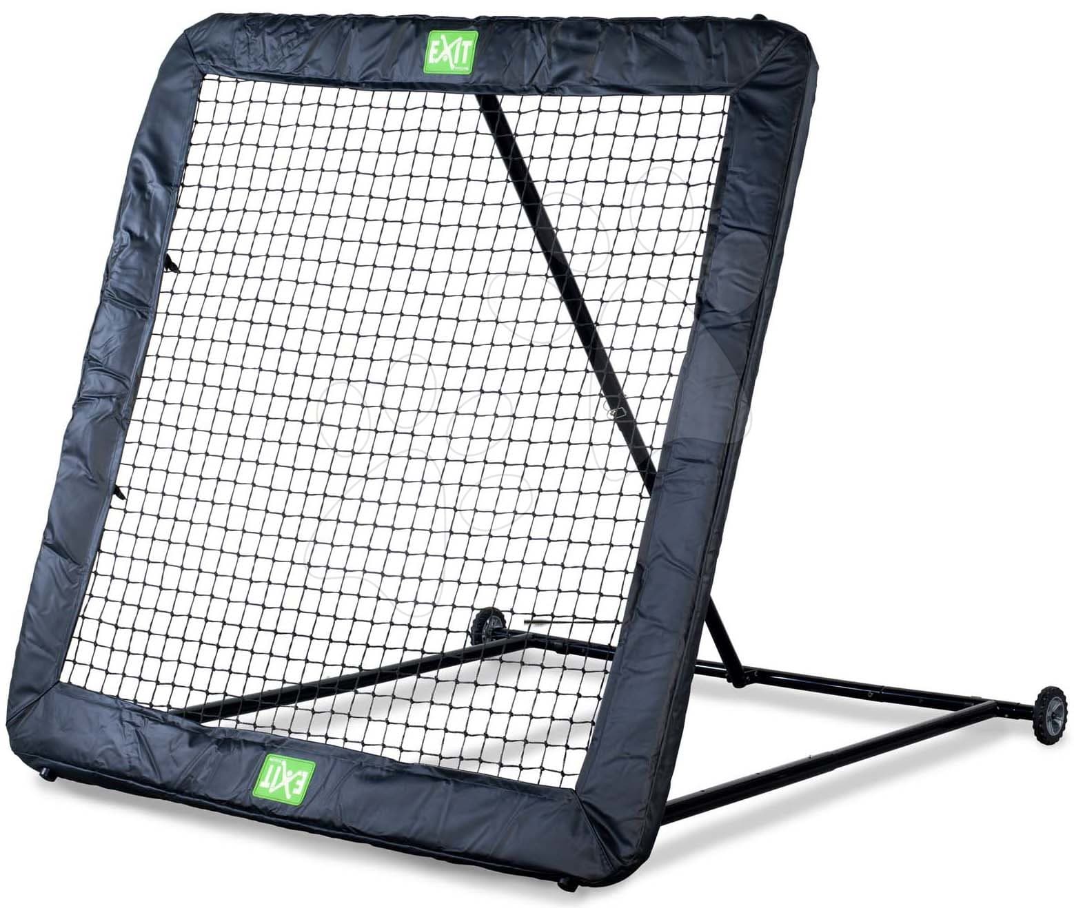 Odrazová sieť futbalová Kickback rebounder Exit Toys extra veľká polohovateľná oceľový rám 164*164 cm 1