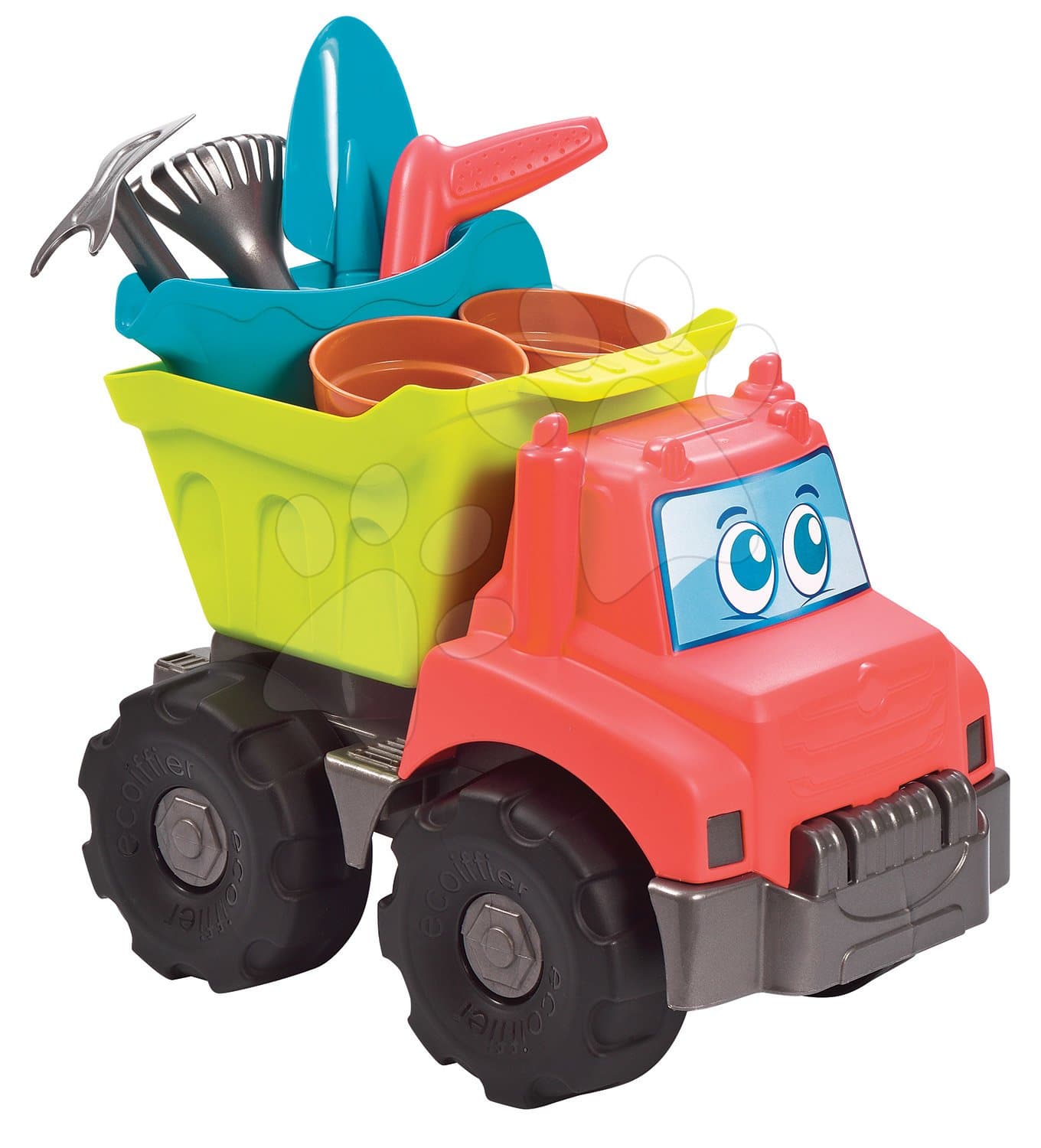 Nákladné auto Záhradník Garden&Seasons Écoiffier so 7 potrebami pre záhradníka od 18 mes 1