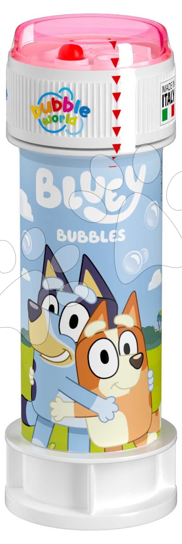 Bublifuk Bluey Bubble World Dulcop hypoalergénny bez niklu a parabénov 1