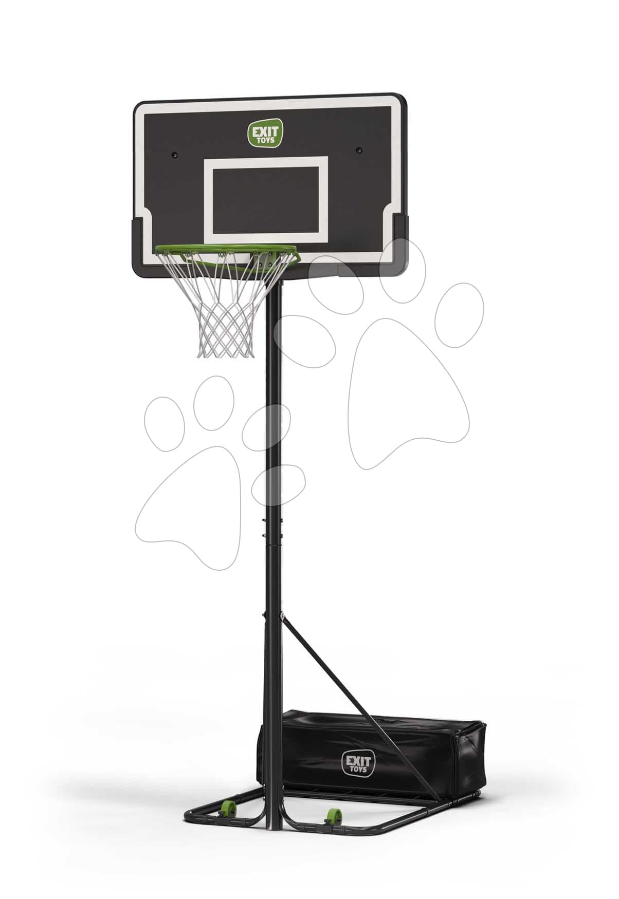 Basketbalový kôš so stojanom Novastar growable Exit Toys prenosný oceľová konštrukcia nastaviteľná výška koša od 125 do 305 cm 1