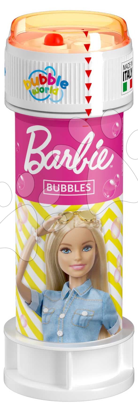 Bublifuk Barbie Bubble World Dulcop hypoalergénny bez niklu a parabénov