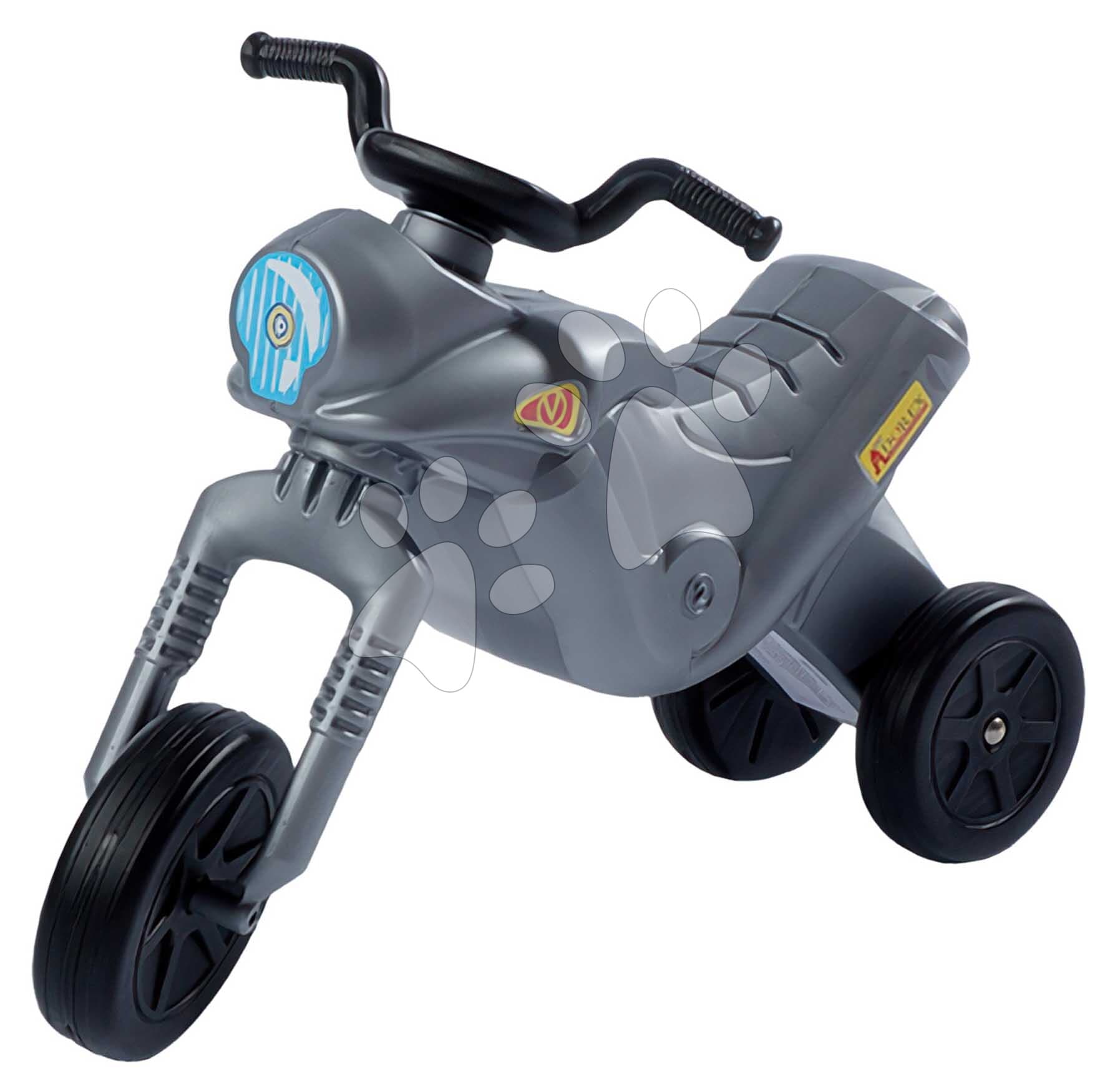 Dohány detské odrážadlo motorka Enduro strieborná 5045-3