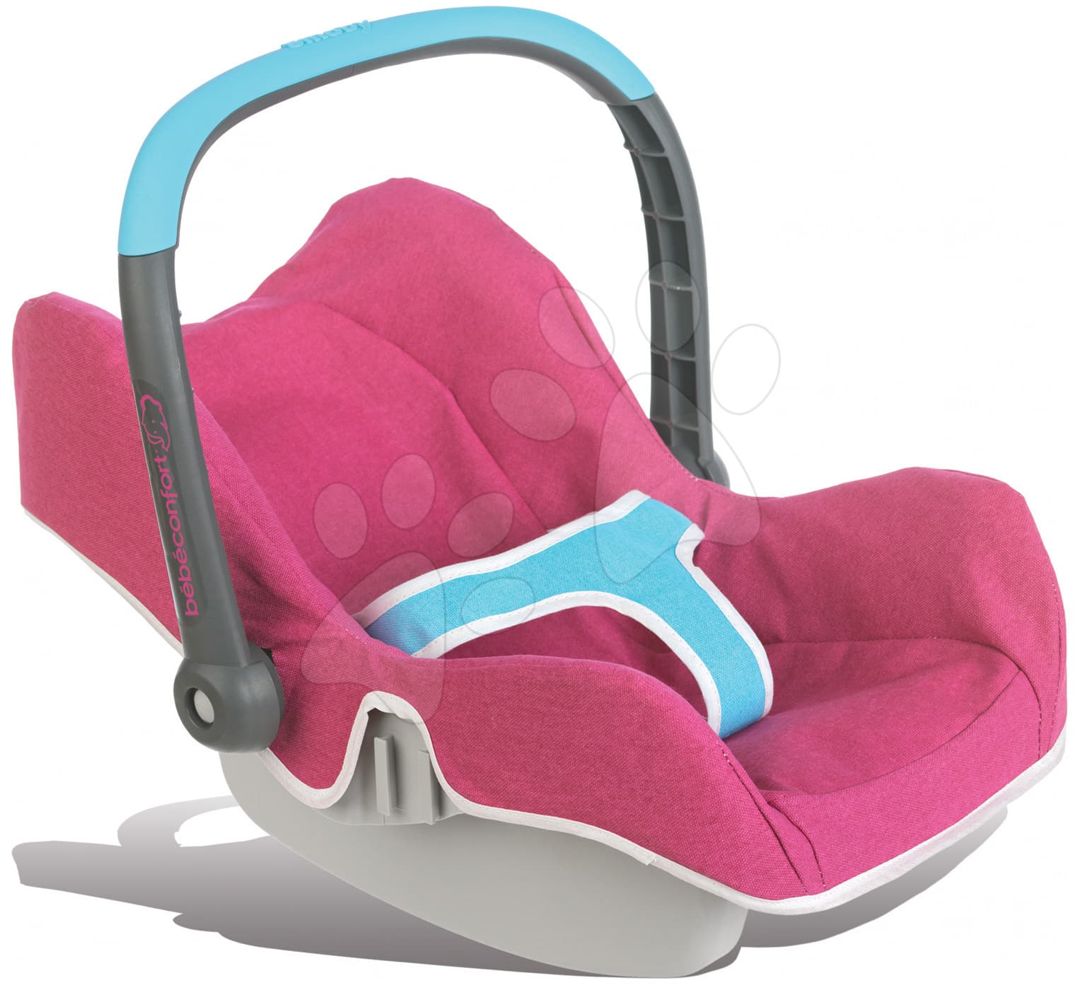 Smoby detská autosedačka Maxi Cosi & Quinny pre bábiku 520490 ružovo-modrá 1