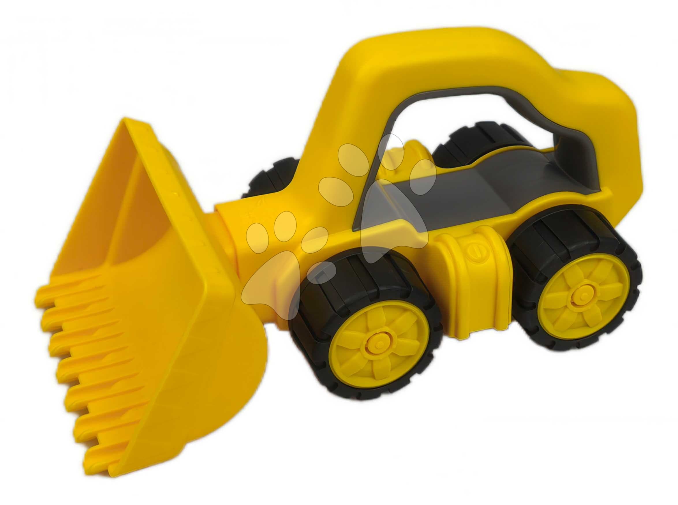 Bager s rukoväťou Power Worker Griffy Bagger BIG pracovný stroj 25 cm s gumenými kolesami od 12 mes 1