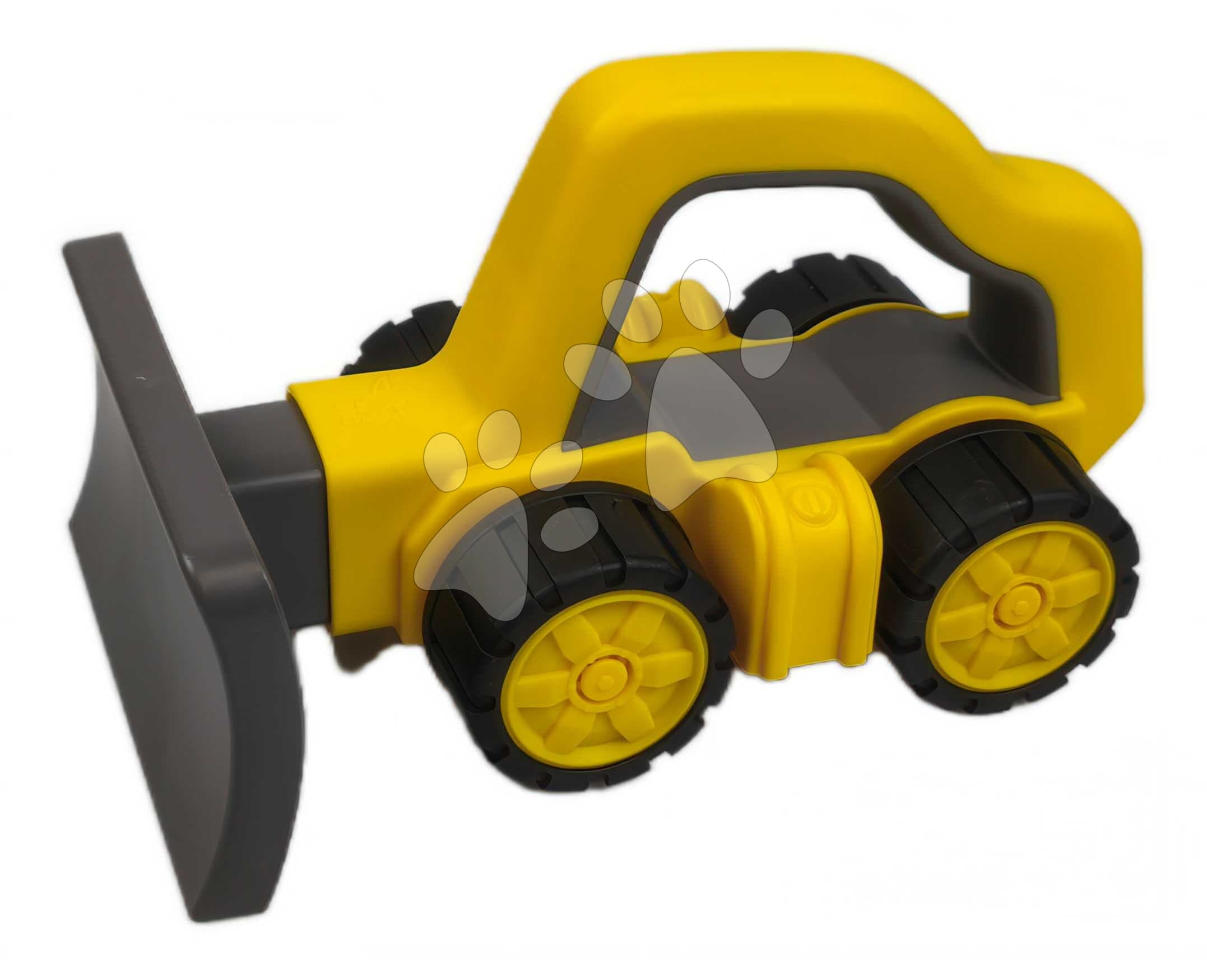 Pluh s rukoväťou Power Worker Griffy Plow Blade BIG pracovný stroj 25 cm s gumenými kolesami od 12 mes 1