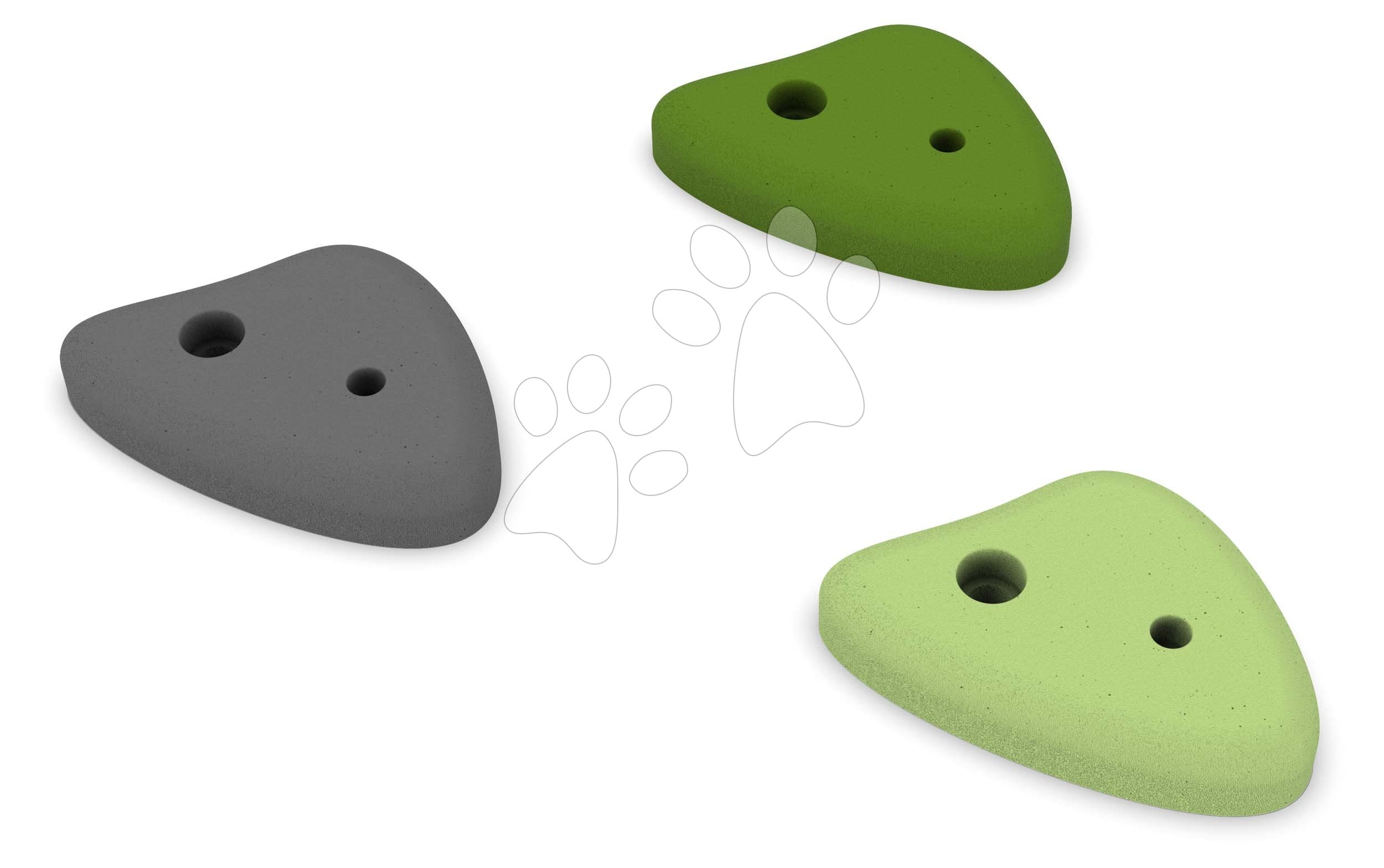 Gripy na šplhanie GetSet climbing wall holds Exit Toys vhodné pre lezeckú stenu GetSet 10 kusov 1