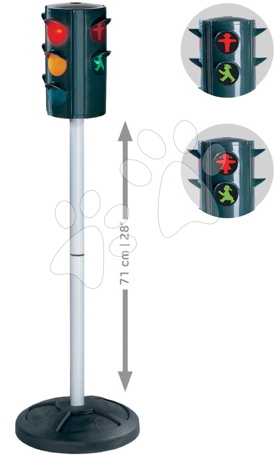 Semafor elektronický Traffic Lights Ampelmann BIG s úsporným LED osvetlením a 2 módmi