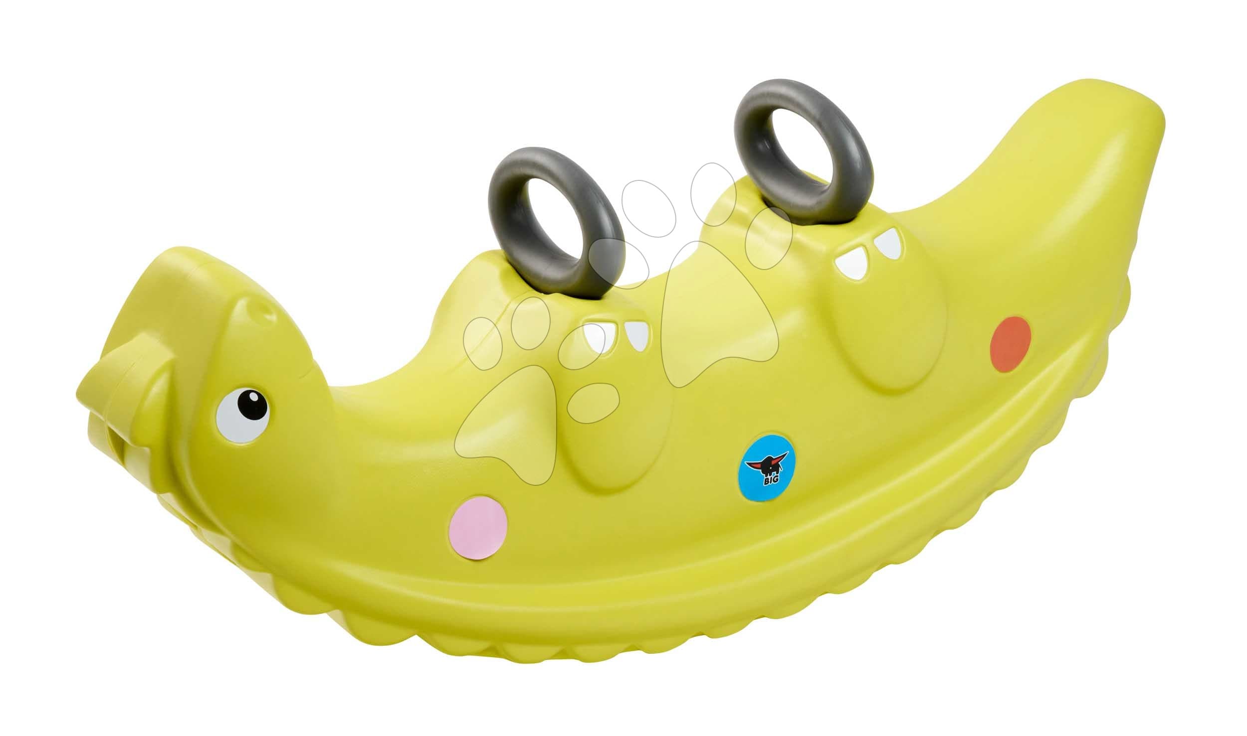 Hojdačka Dinosaurus Sammy Dino Rocker BIG zelená obojstranná od 12 mes