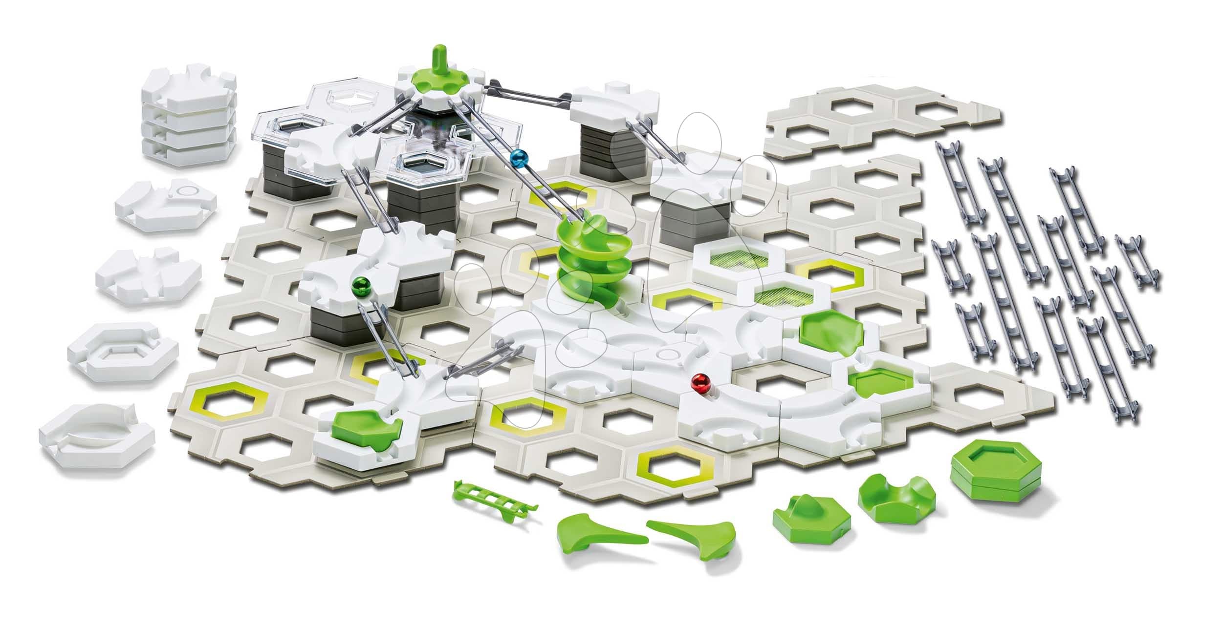 Guľôčková dráha Twist Akčná súprava Action Set GraviTrax 101 dielikov so špirálou a trampolínou od 8 rokov