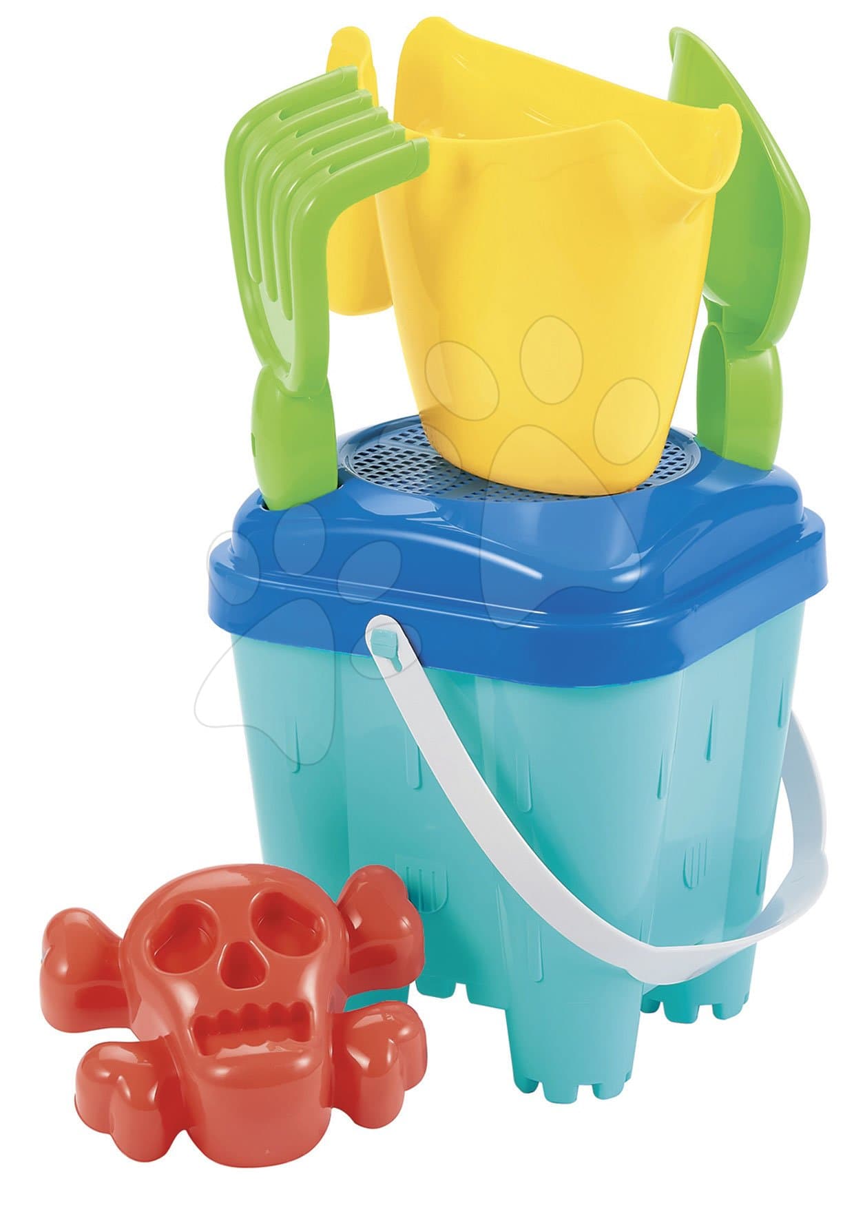 Vedro set malý Hrad Écoiffier s krhlou a formičkou 6 dielov od 18 mes 1