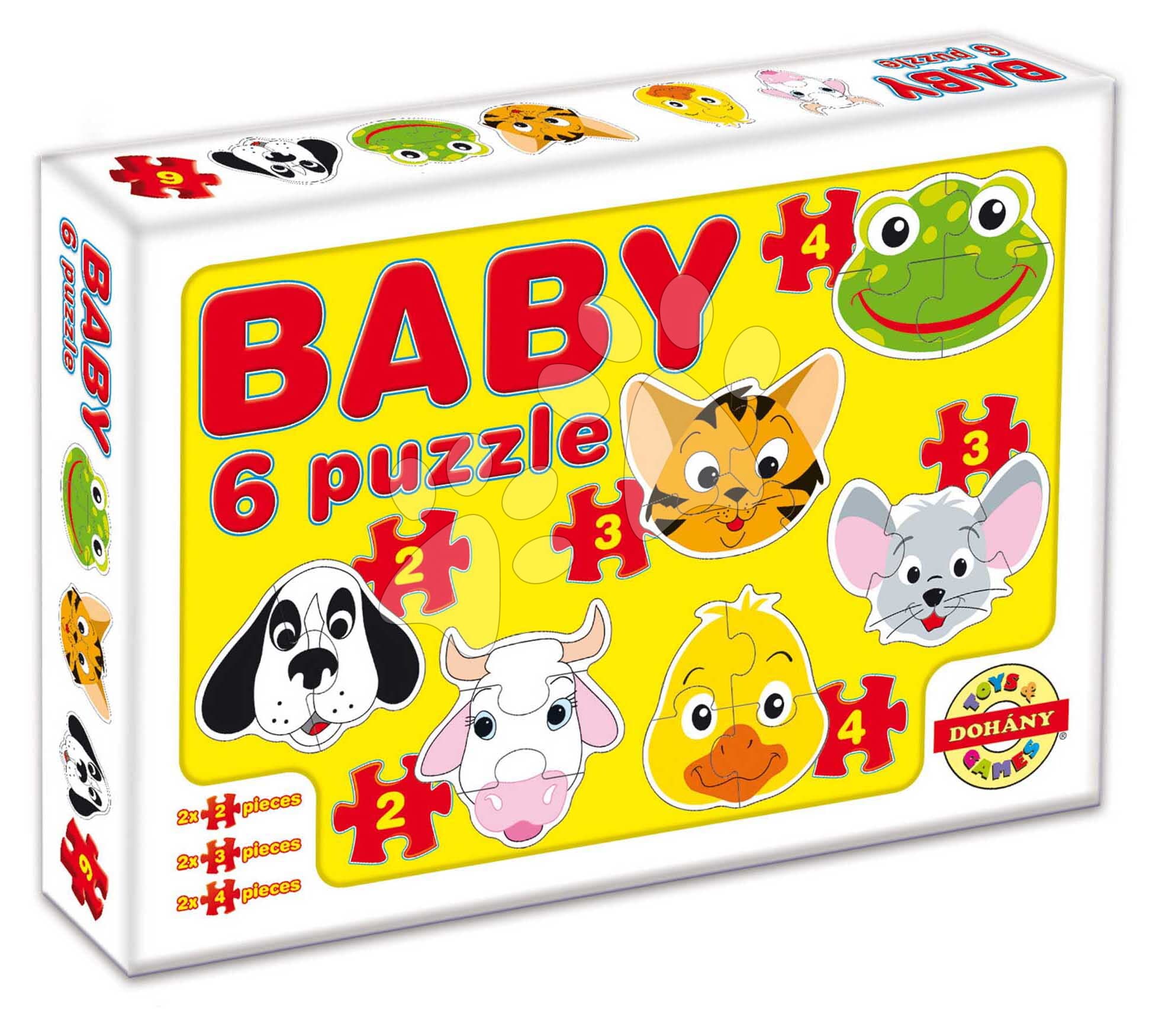 Dohány Baby puzzle domáce zvieratká 635-5