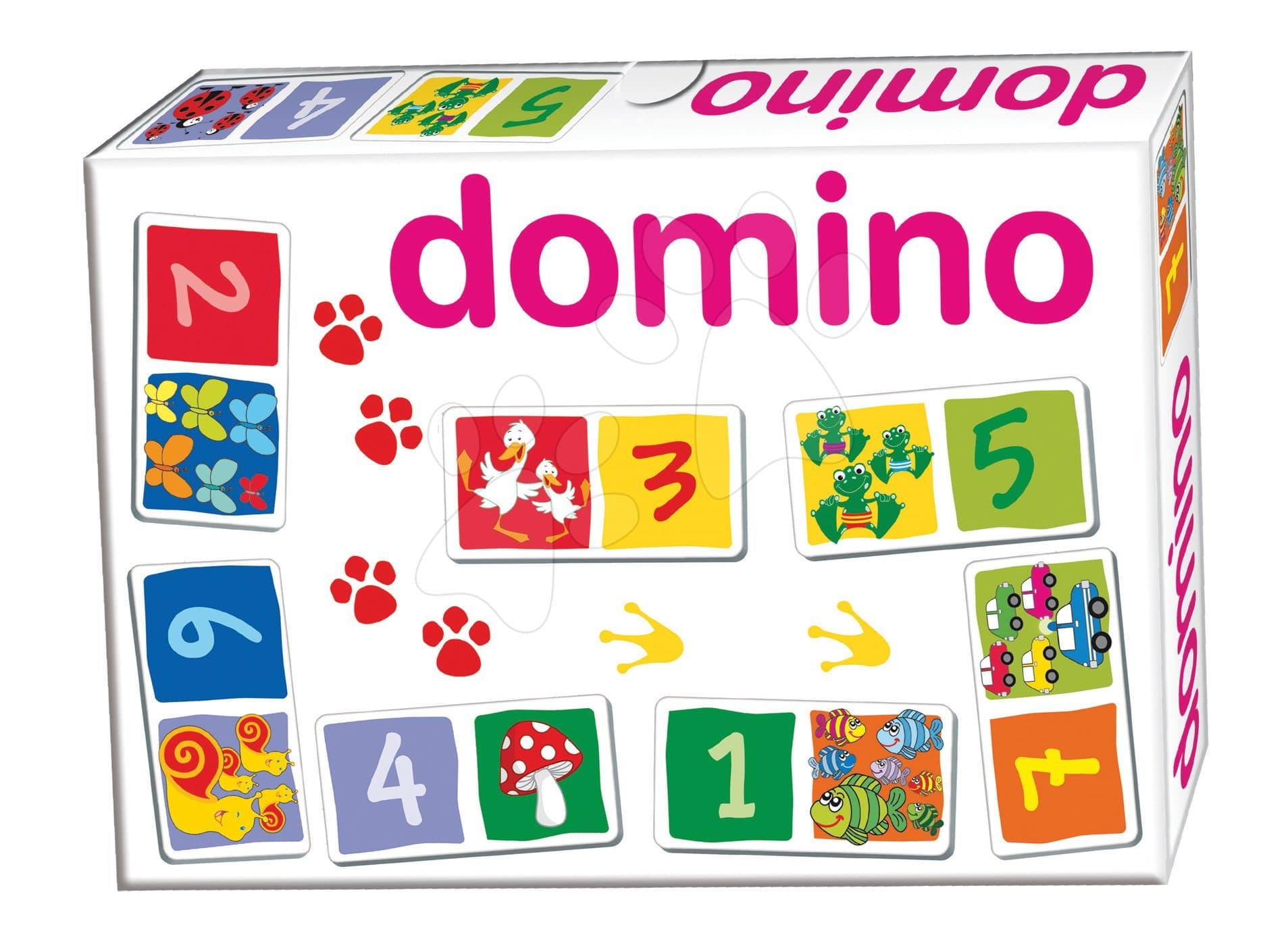 Dohány domino pre deti Čísla 28 ks 637-3 1