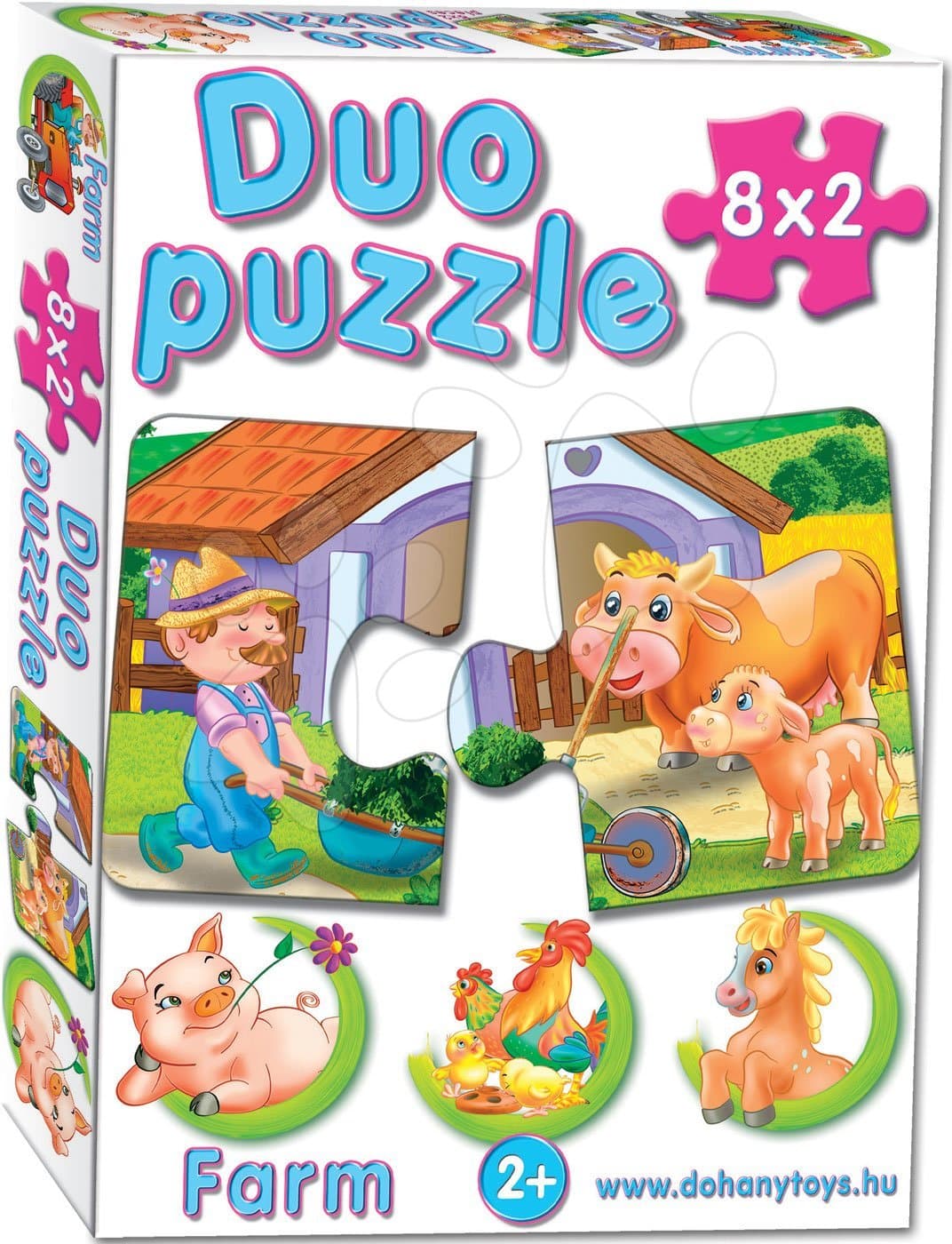 Dohány baby puzzle 2-obrázkové Duo Farma 638 1