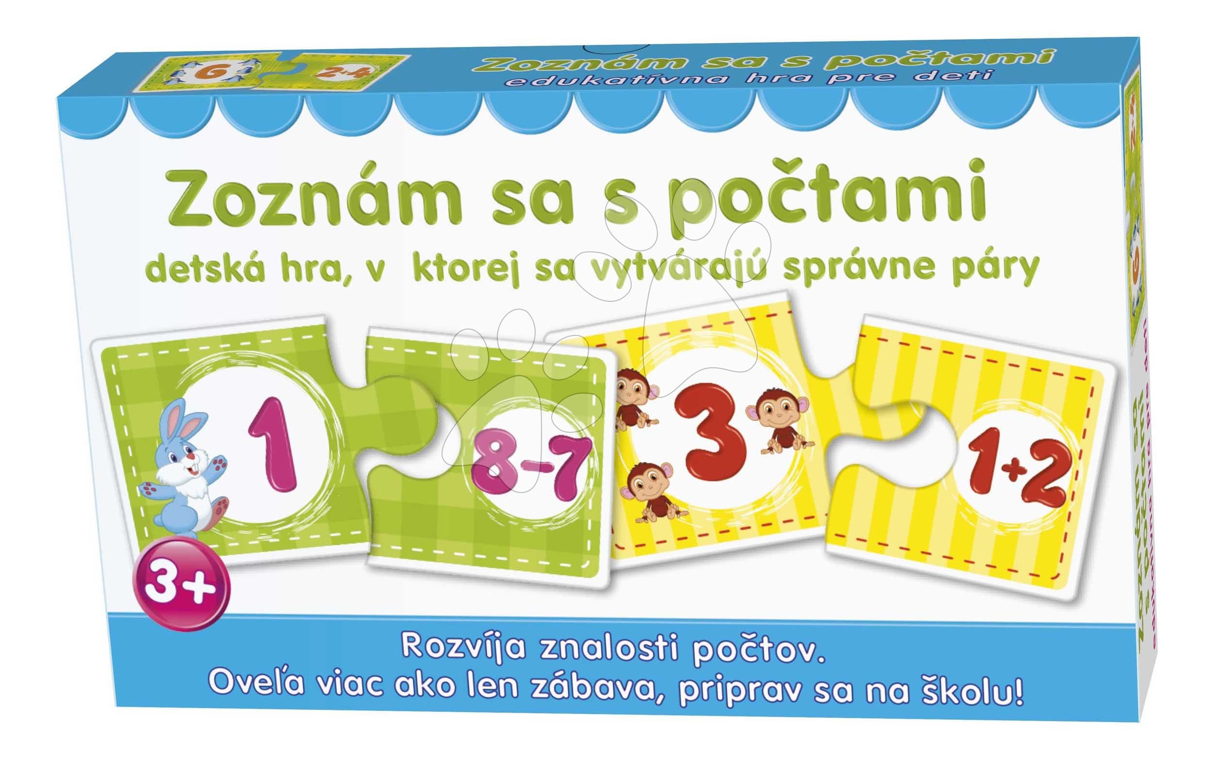 Náučná spoločenská hra Zoznám sa s počtami Dohány slovenská verzia