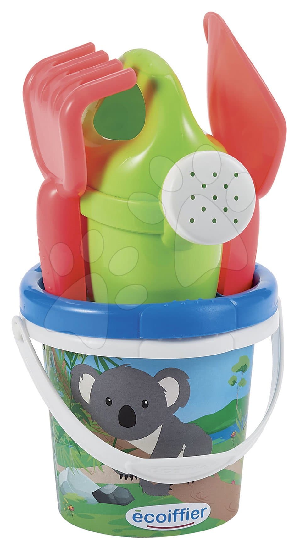 Vedro set 12 cm Koala Écoiffier s IML potlačou a krhličkou od 18 mes 1