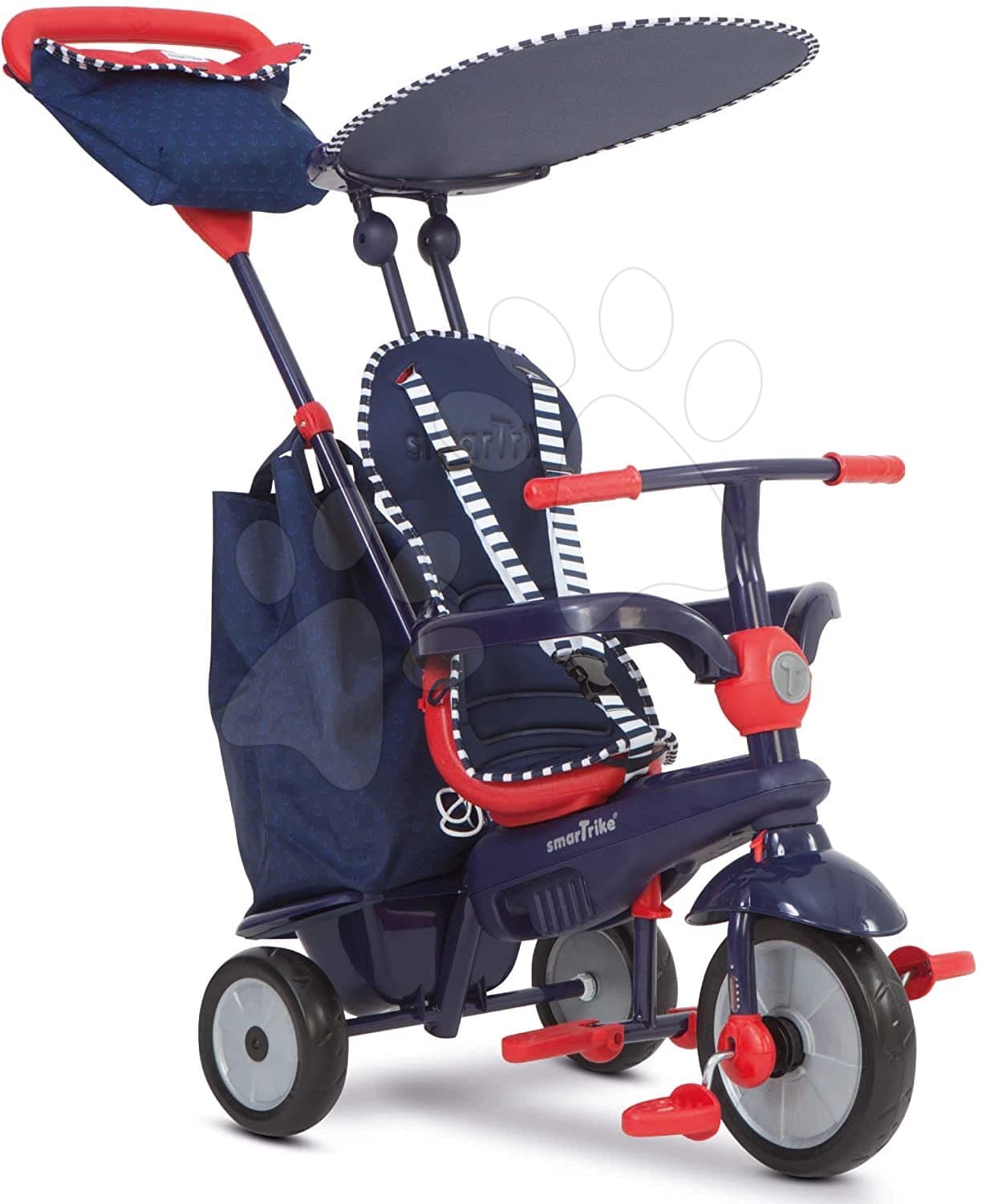 Trojkolka smarTrike Shine 4v1 Touch Steering 6402502 modro-červená 1