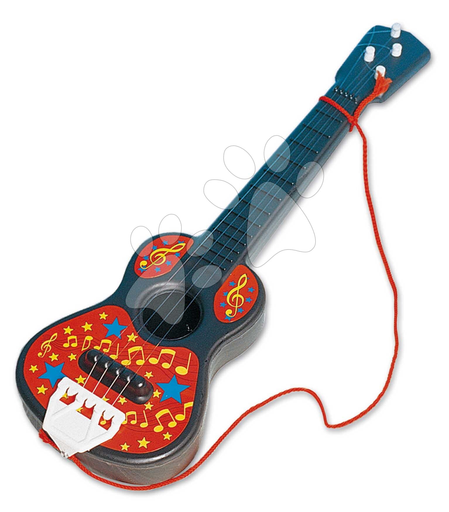 Dohány gitara pre deti malá 700 červená 1