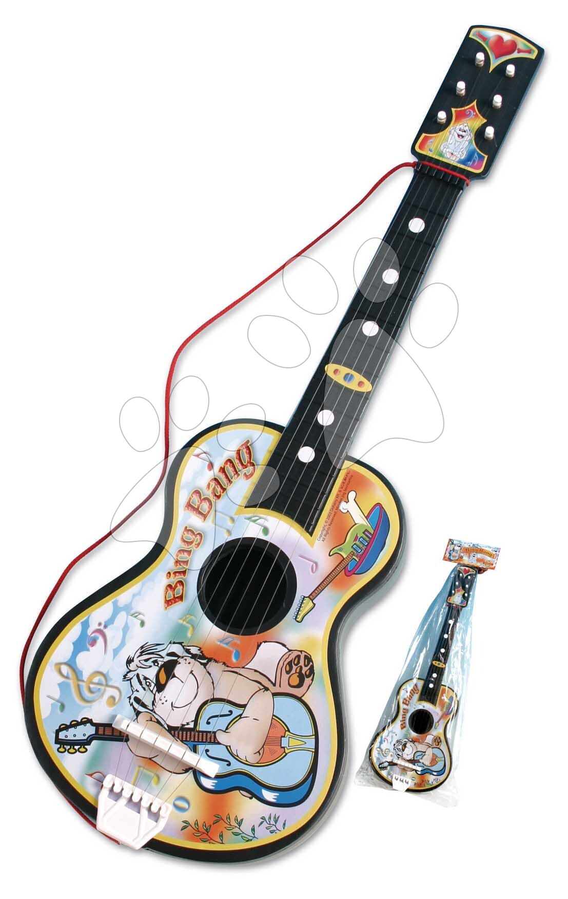 Dohány detská gitara s obrázkom 701 biela 1