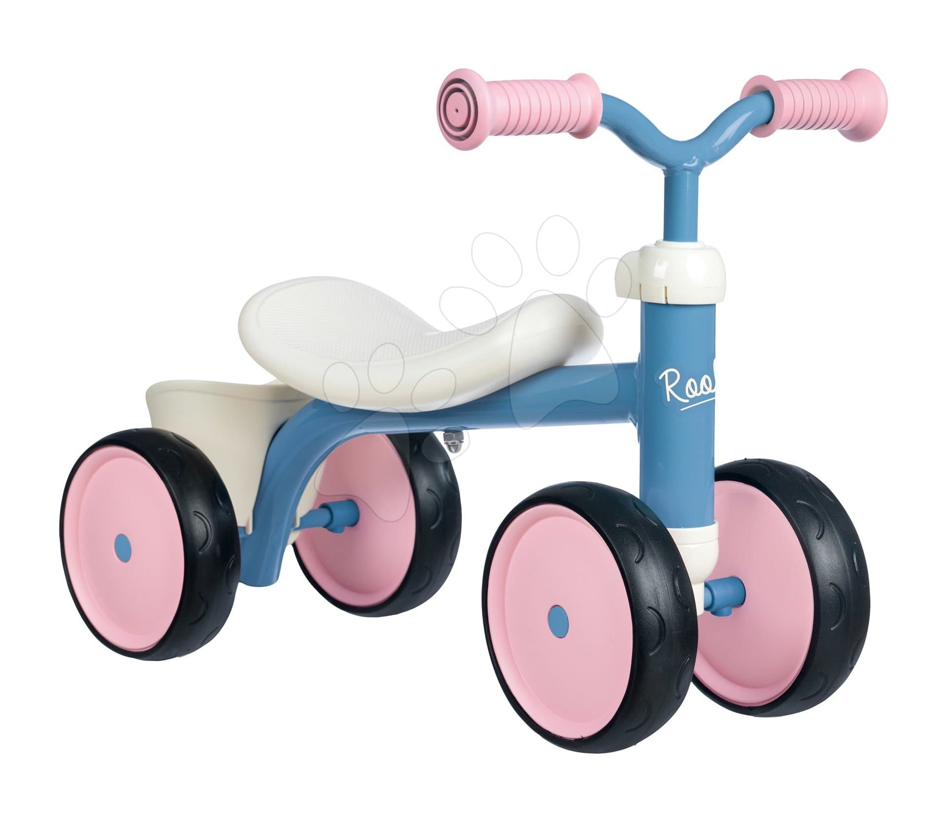 Odrážadlo Rookie Pink Smoby s kovovou konštrukciou a točiacimi riadidlami od 12 mes 1