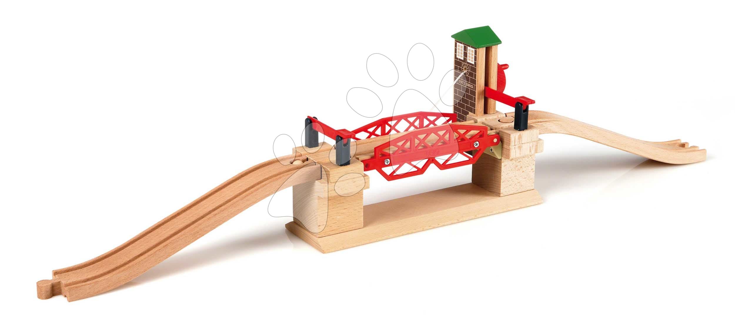 Náhradné diely pre vláčikodráhu Lifting Bridge BRIO zdvíhací most s manuálnym ovládaním