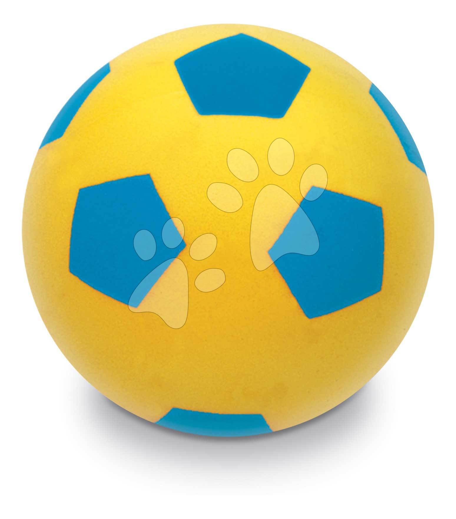 Mondo penová futbalová lopta 7852 žltá 1