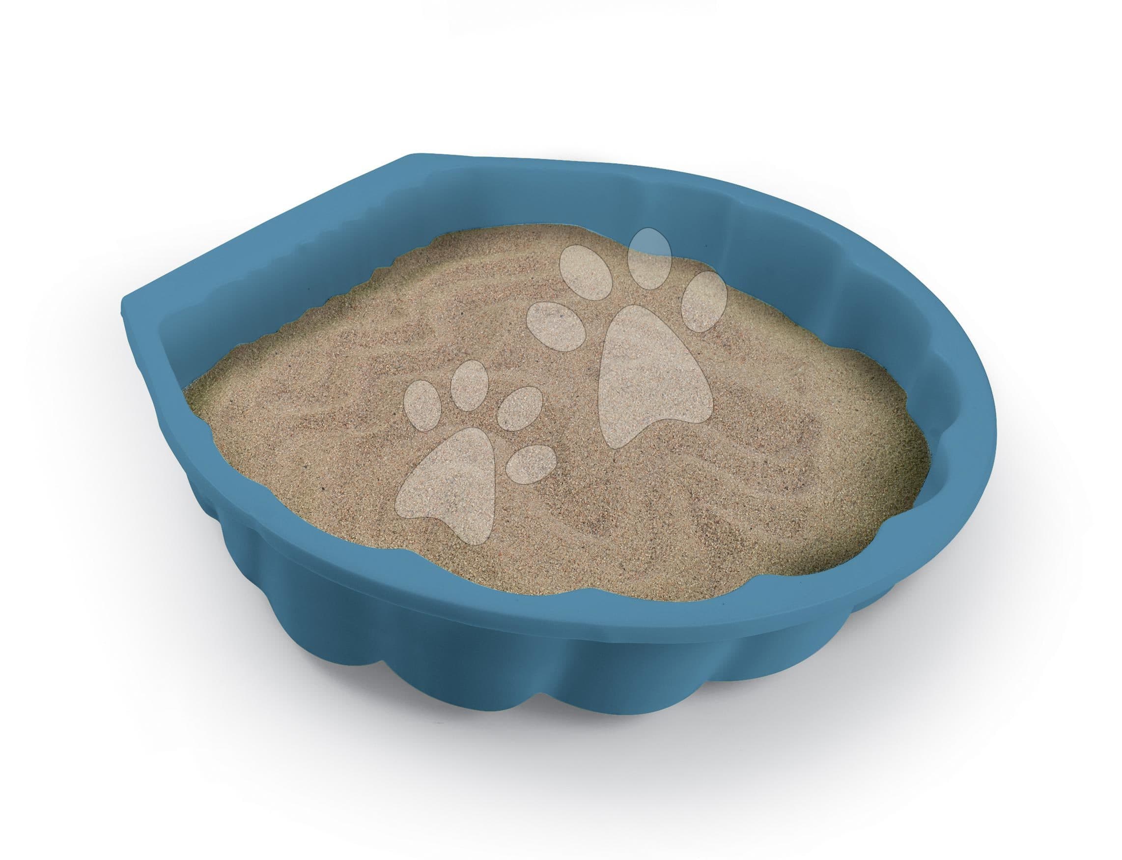 Pieskovisko ekologické mušľa Simple Sand Pit Green Smoby 35 cm pre malé priestory od 18 mes 1