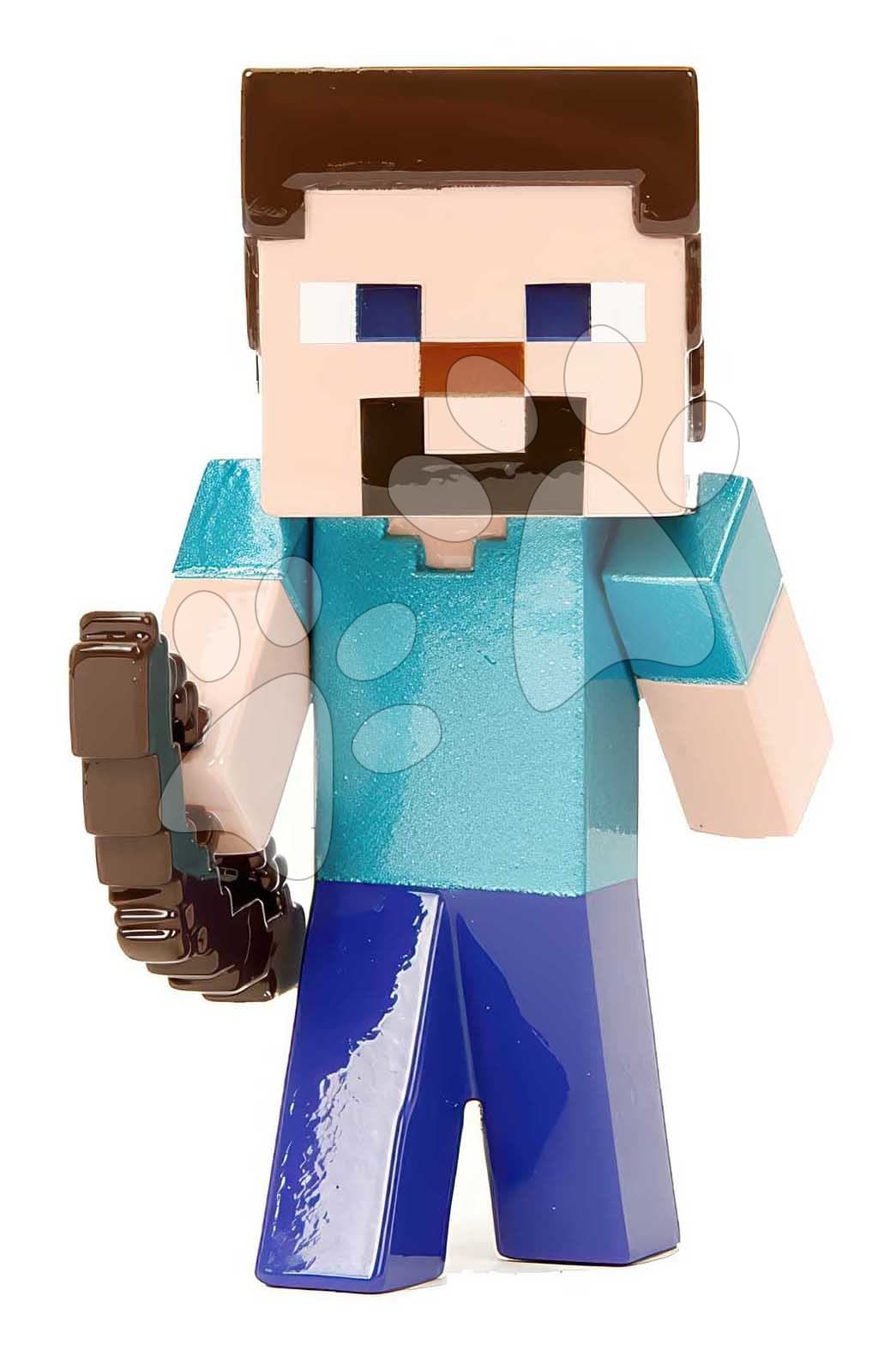 Figúrka zberateľská Minecraft Jada kovová 4 rôzne druhy výška 6,5 cm od 8 rokov