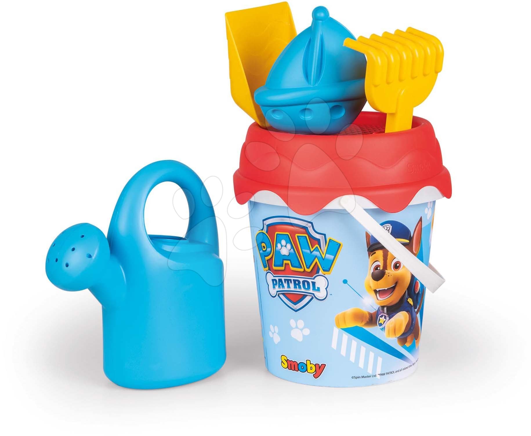 Vedro set Paw Patrol Garnished Bucket Smoby s krhlou 17 cm vysoké od 18 mes 1