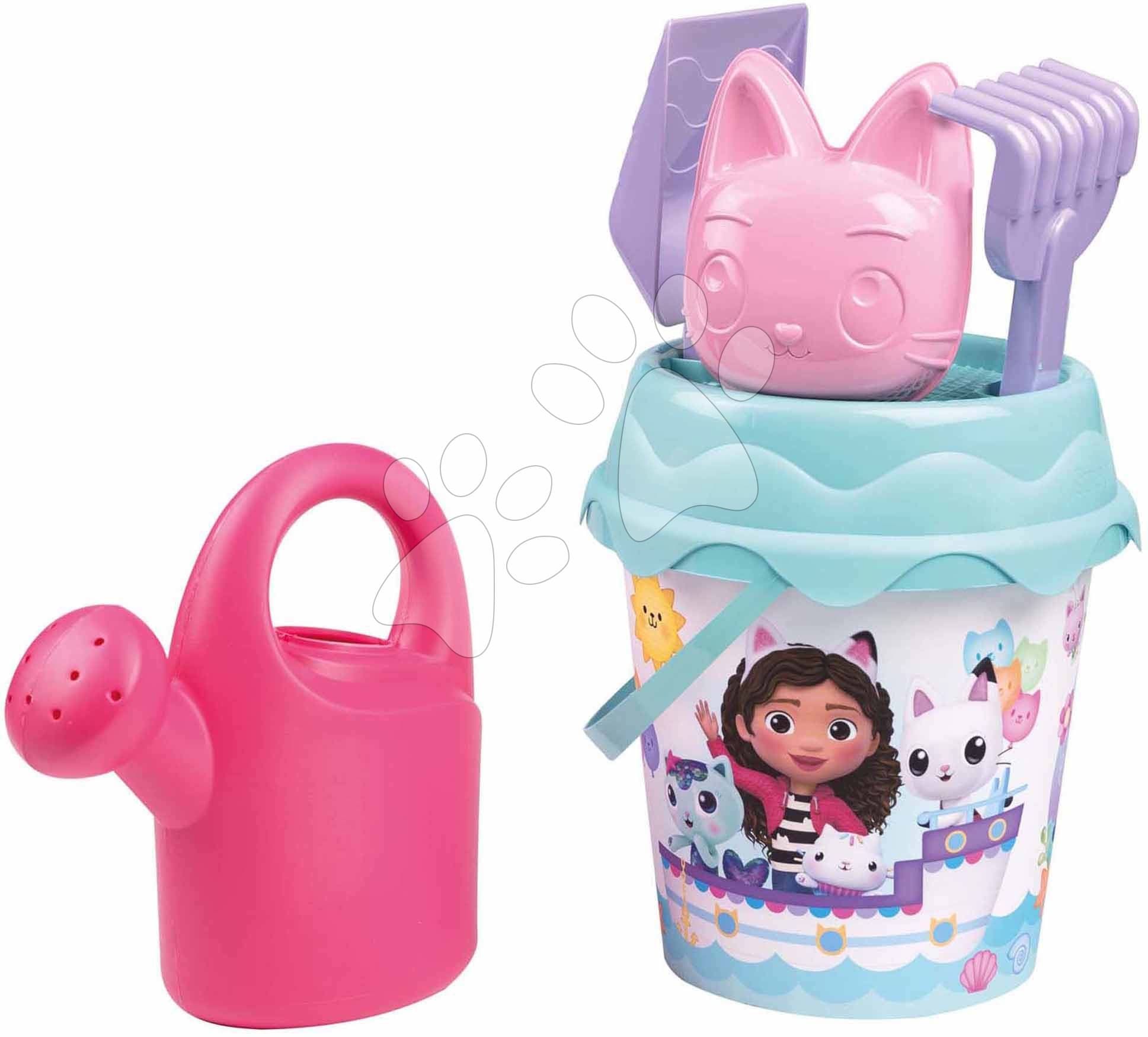 Vedro set Gabby Garnished Bucket Smoby s krhlou 17 cm výška od 18 mes 1