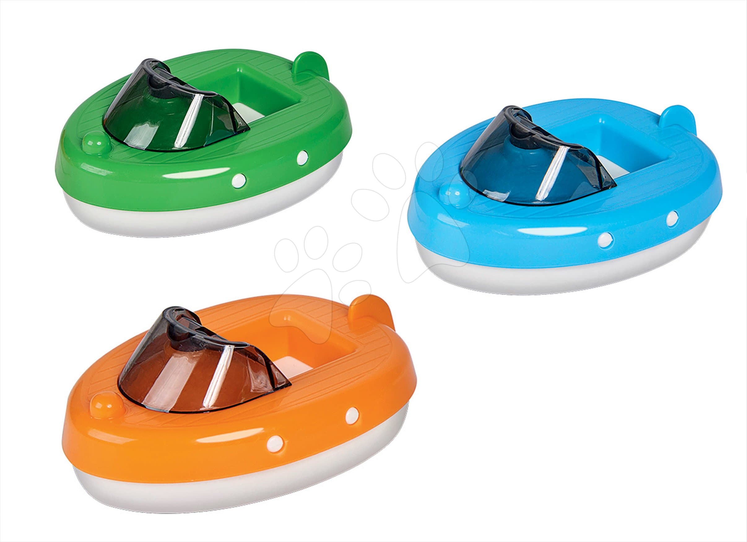 Motorový čln AquaPlay Motorboat modrá zelená alebo oranžová - cena za 1 kus 1