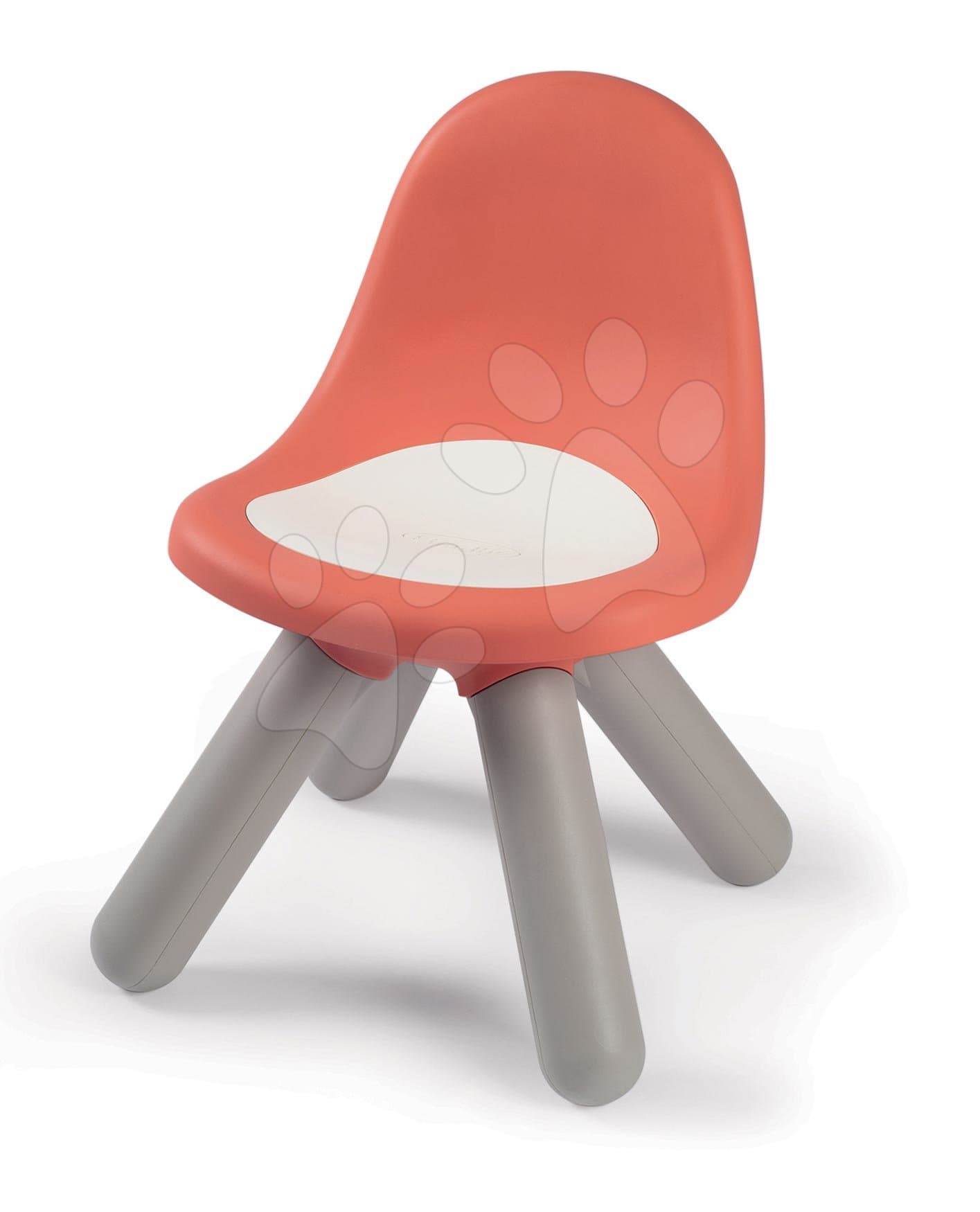 Stolička pre deti KidChair Coral Red Smoby korálová s UV filtrom 50 kg nosnosť výška sedadla 27 cm od 18 mes 1