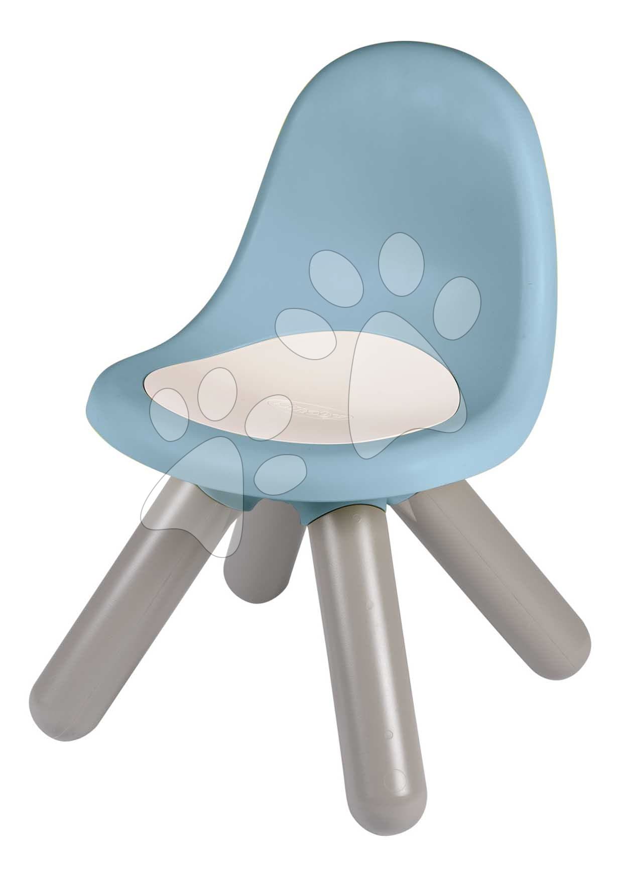 Stolička pre deti KidChair Blue Life Smoby modrá s UV filtrom 50 kg nosnosť výška sedadla 27 cm od 18 mes