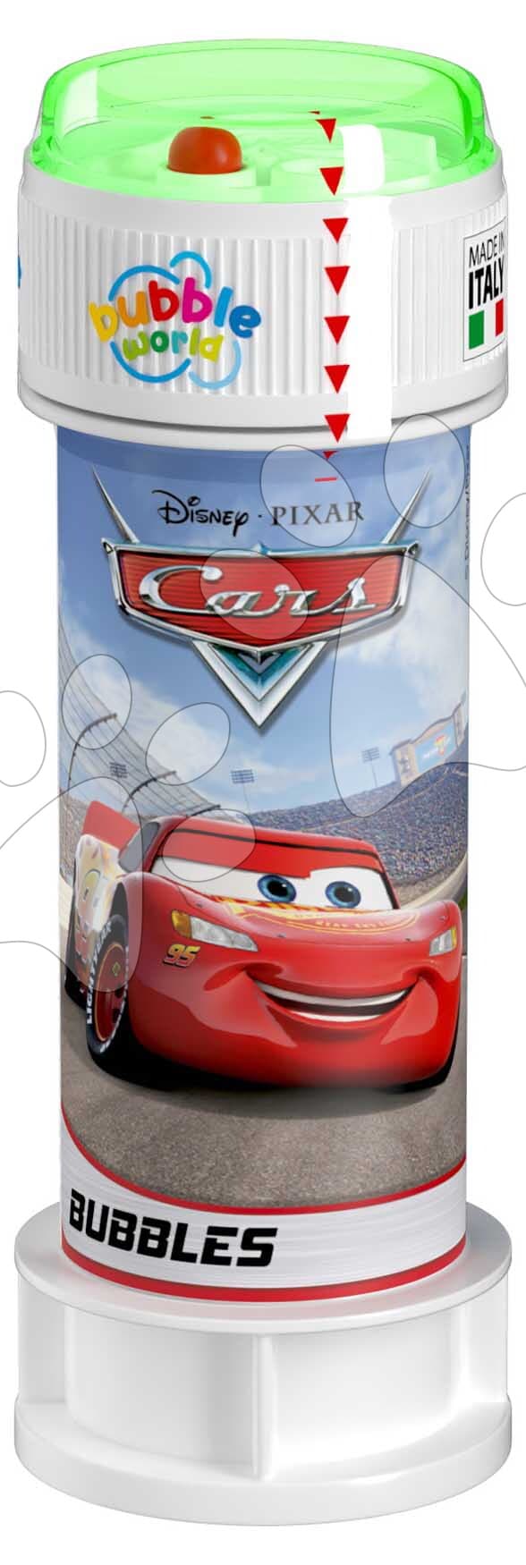 Bublifuk Autá Disney Cars Bubble World Dulcop hypoalergénny bez niklu a parabénov