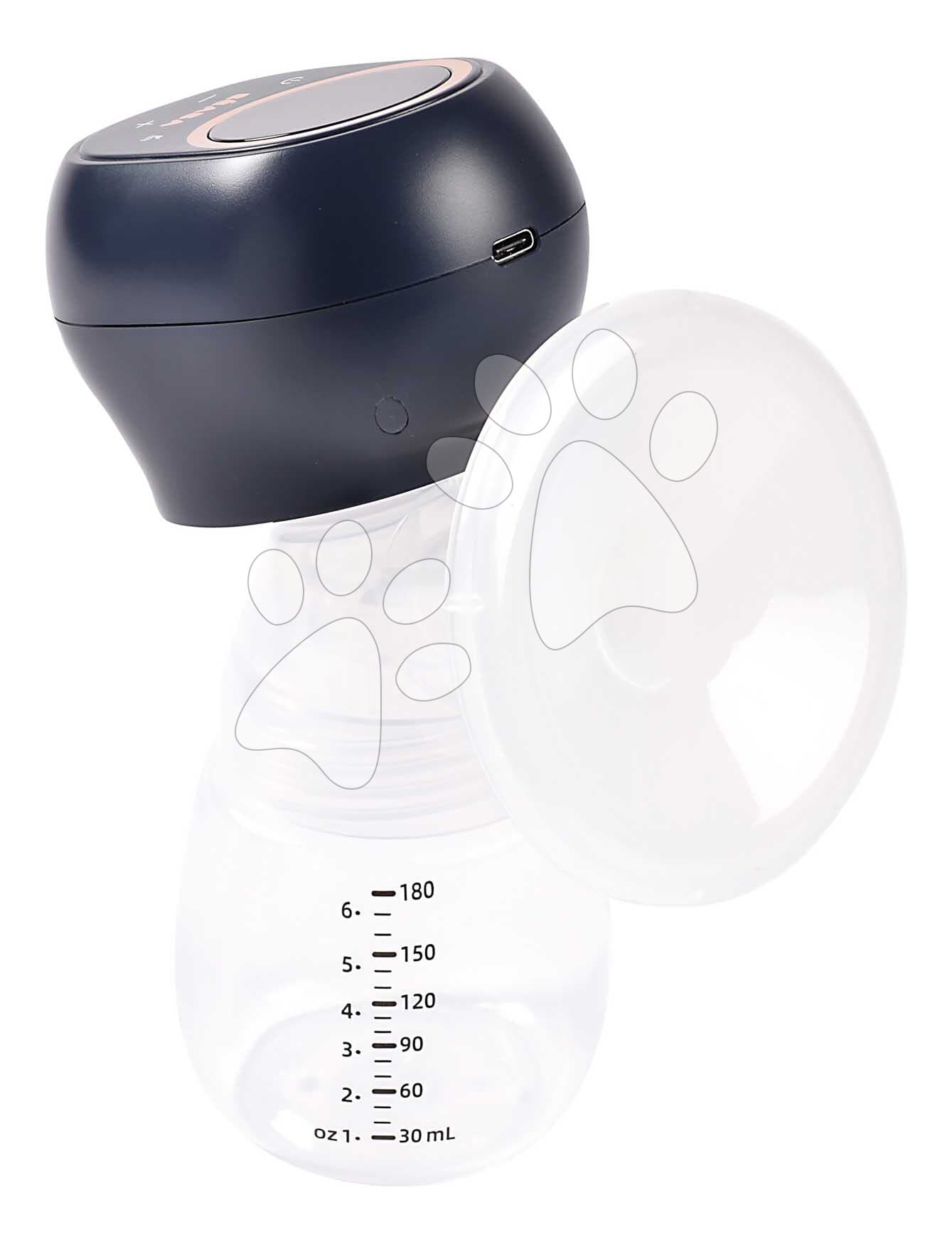 Odsávačka materského mlieka Single Electric Breast Pump Night Blue Beaba elektrická 3 režimy a 9 úrovní výkonu 180 ml