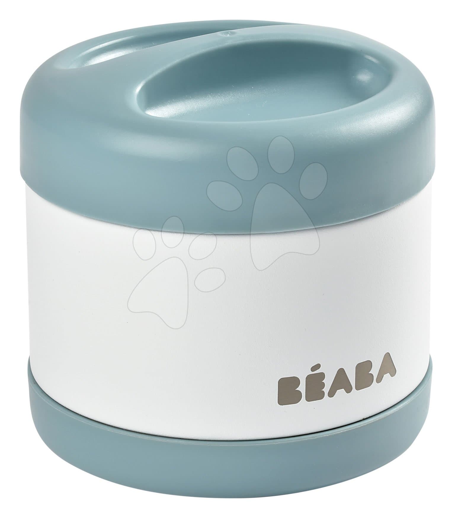 Termoska so širokým otvorom Beaba Stainless Steel Portion 500 ml eucalyptus z kvalitnej nehrdzavejúcej ocele zelená 1