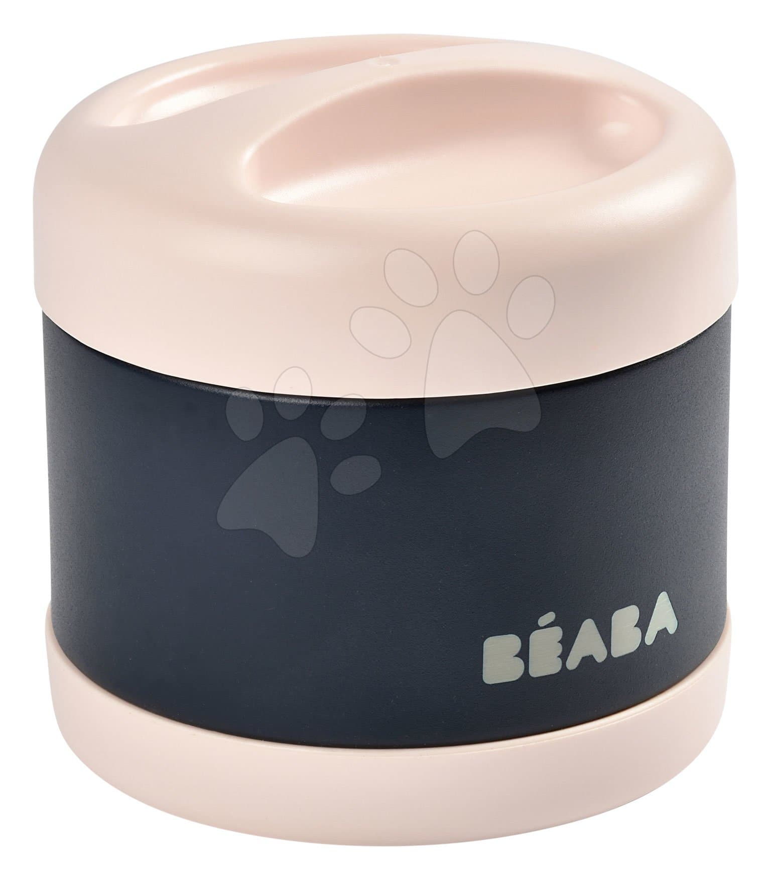 Termoska so širokým otvorom Beaba Stainless Steel Portion 500 ml Pink z kvalitnej nehrdzavejúcej ocele ružová 1