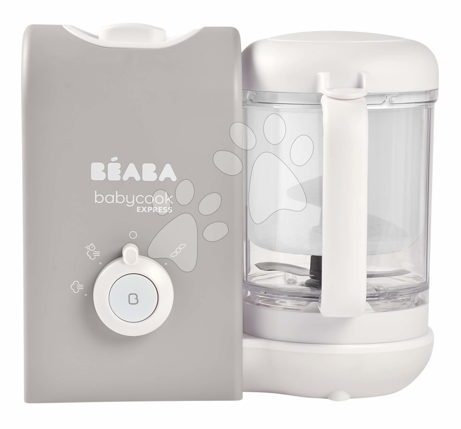 Parný varič a mixér Beaba Babycook® Express Velvet Grey sivý 1