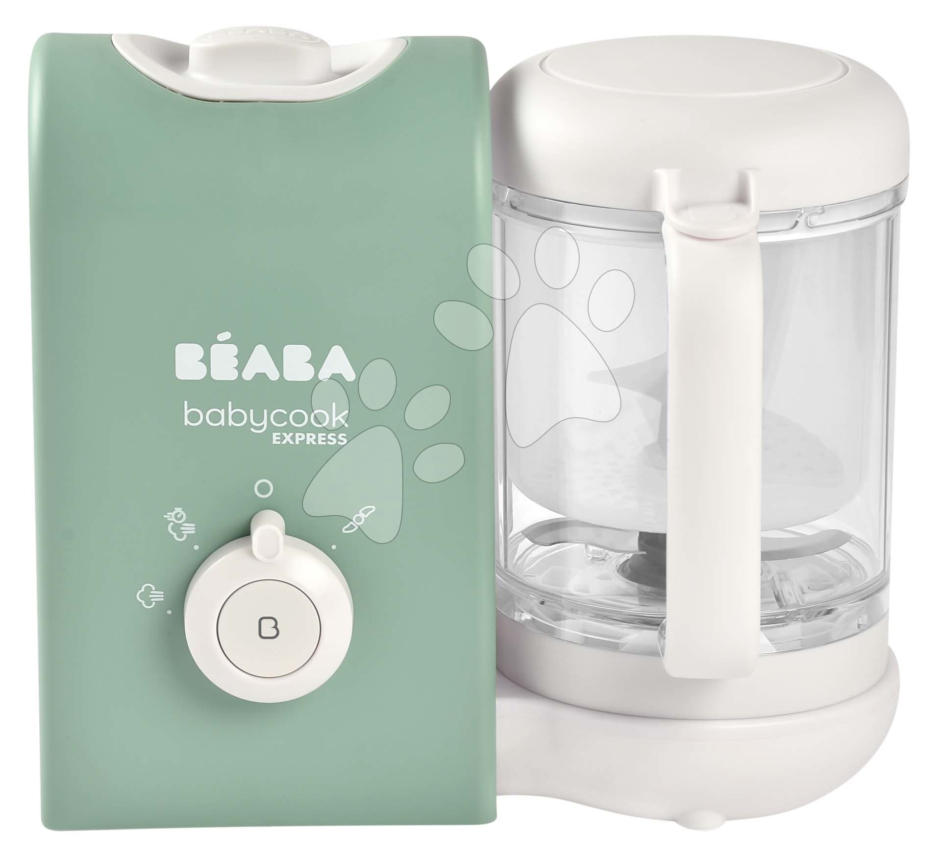 Parný varič a mixér Beaba Babycook® Express Sage Green zelený 1
