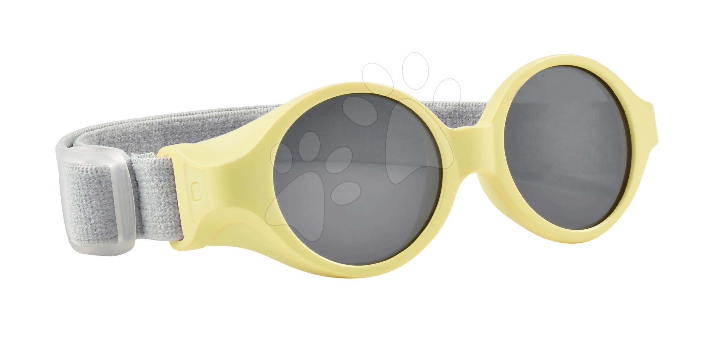 Slnečné okuliare pre novorodencov Beaba Clip strap Tender Yellow UV4 od 0-9 mesiacov žlté 1