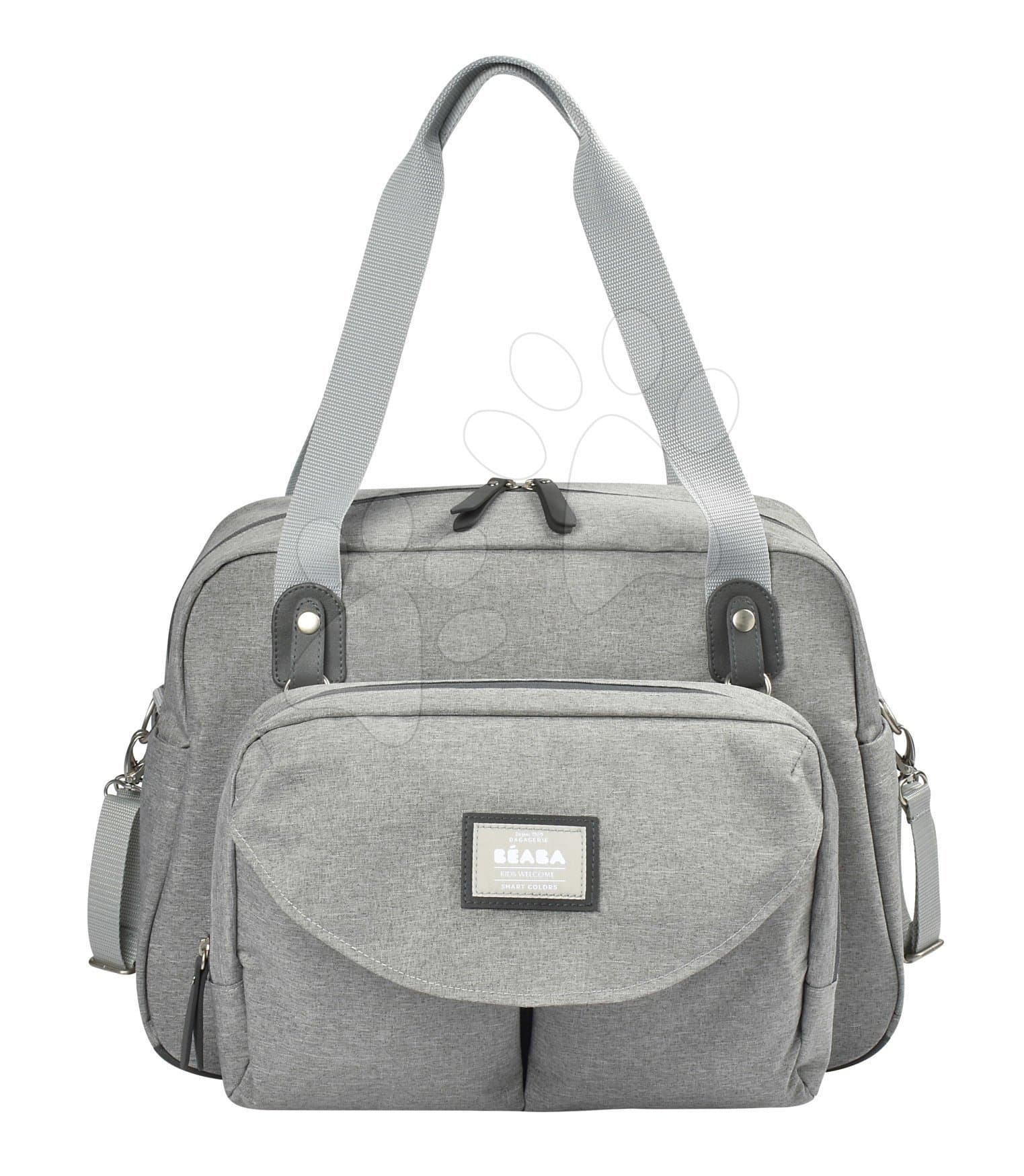 Prebaľovacia taška ku kočíku Beaba Geneva II Heather Grey šedá 1
