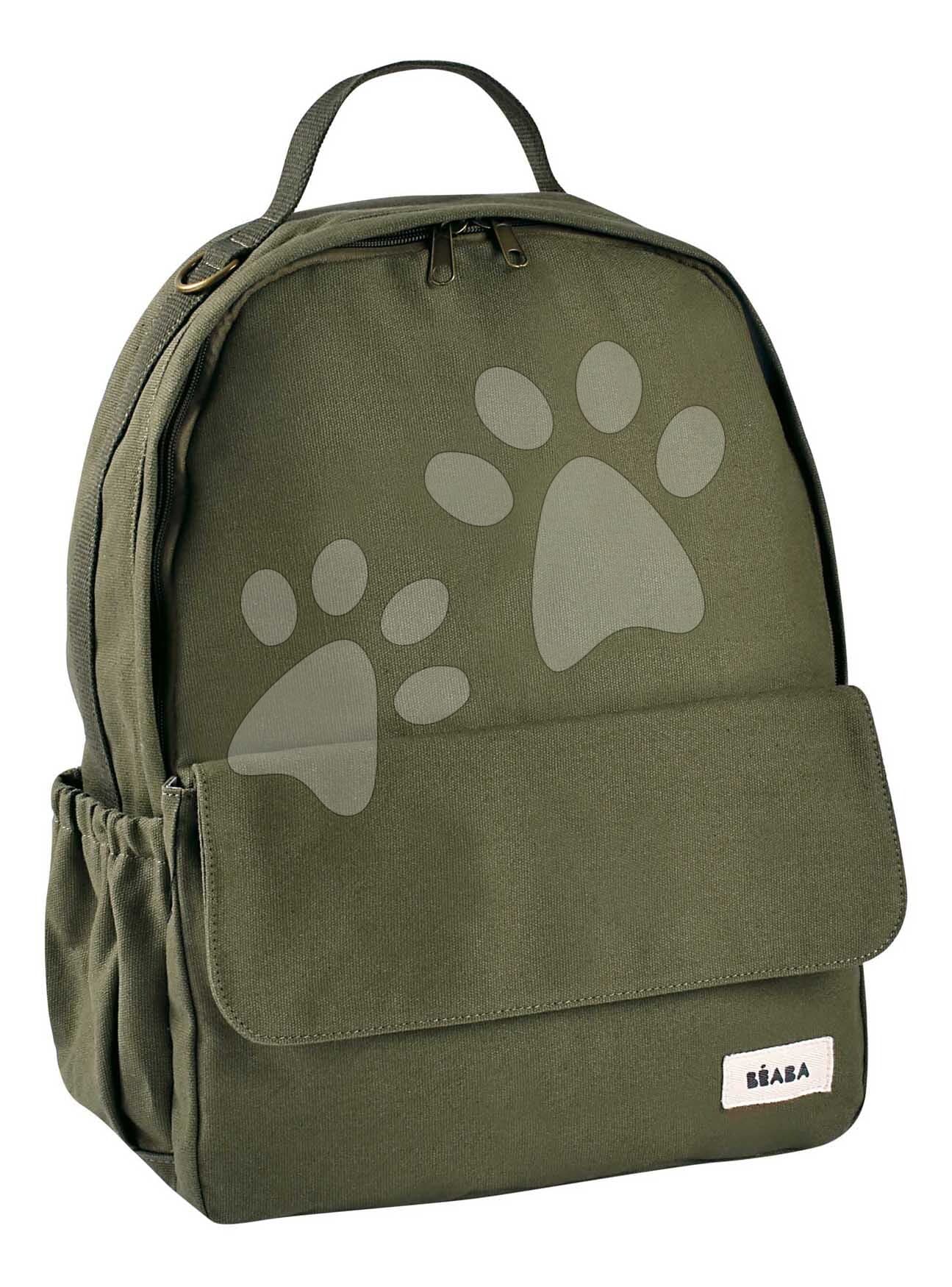 Prebaľovací batoh Tokyo Backpack Lichen Beaba s prebaľovacou podložkou a popruhmi ku kočíku zelený 1