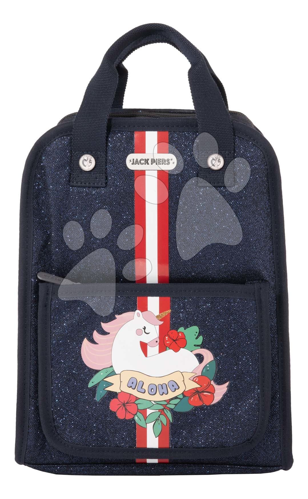 Školská taška batoh Backpack Amsterdam Medium Aloha Jack Piers ergonomická luxusné prevedenie od 6 rokov 36*13*29 cm