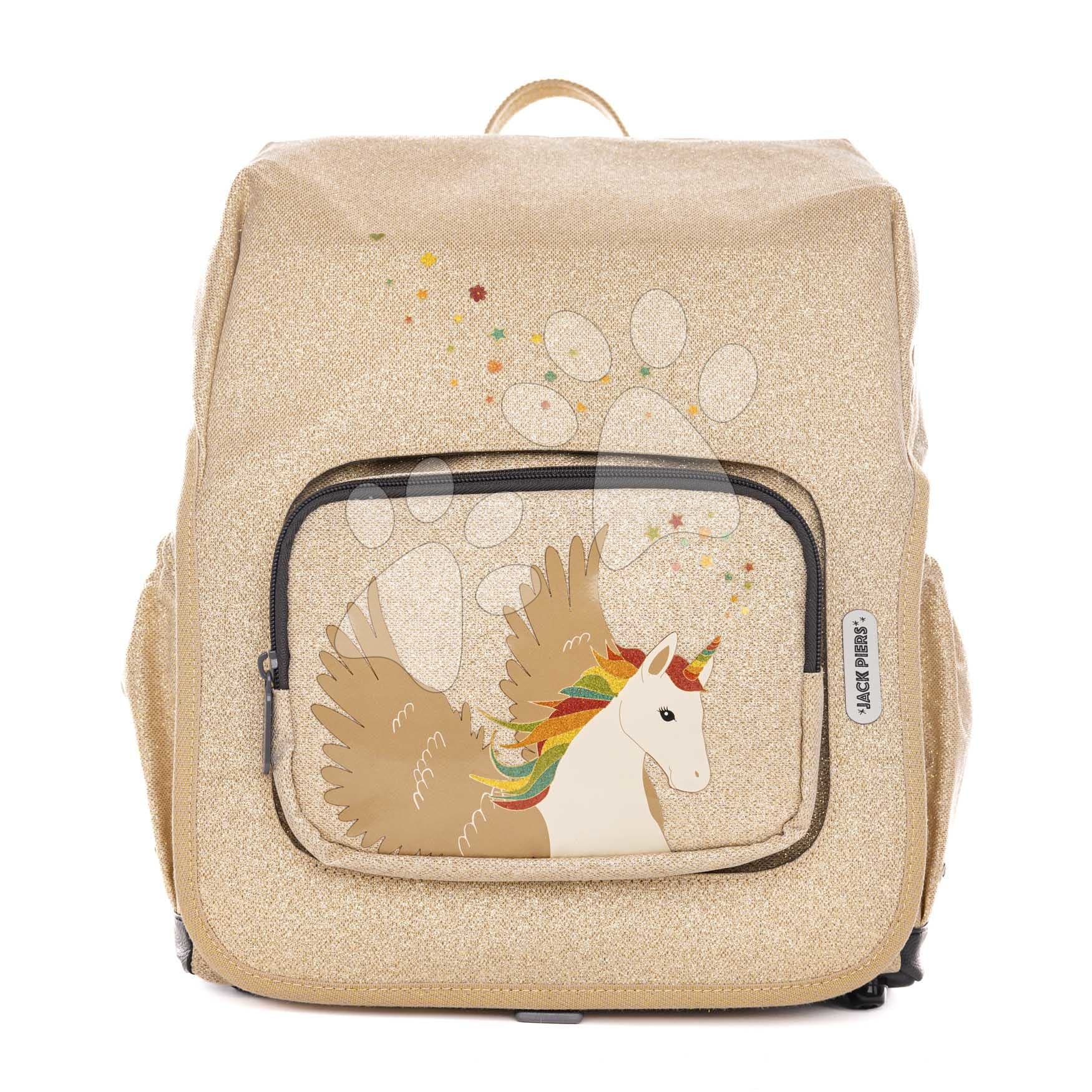 Školská taška batoh Backpack Berlin Unicorn Jack Piers ergonomická luxusné prevedenie od 6 rokov 36*13*29 cm
