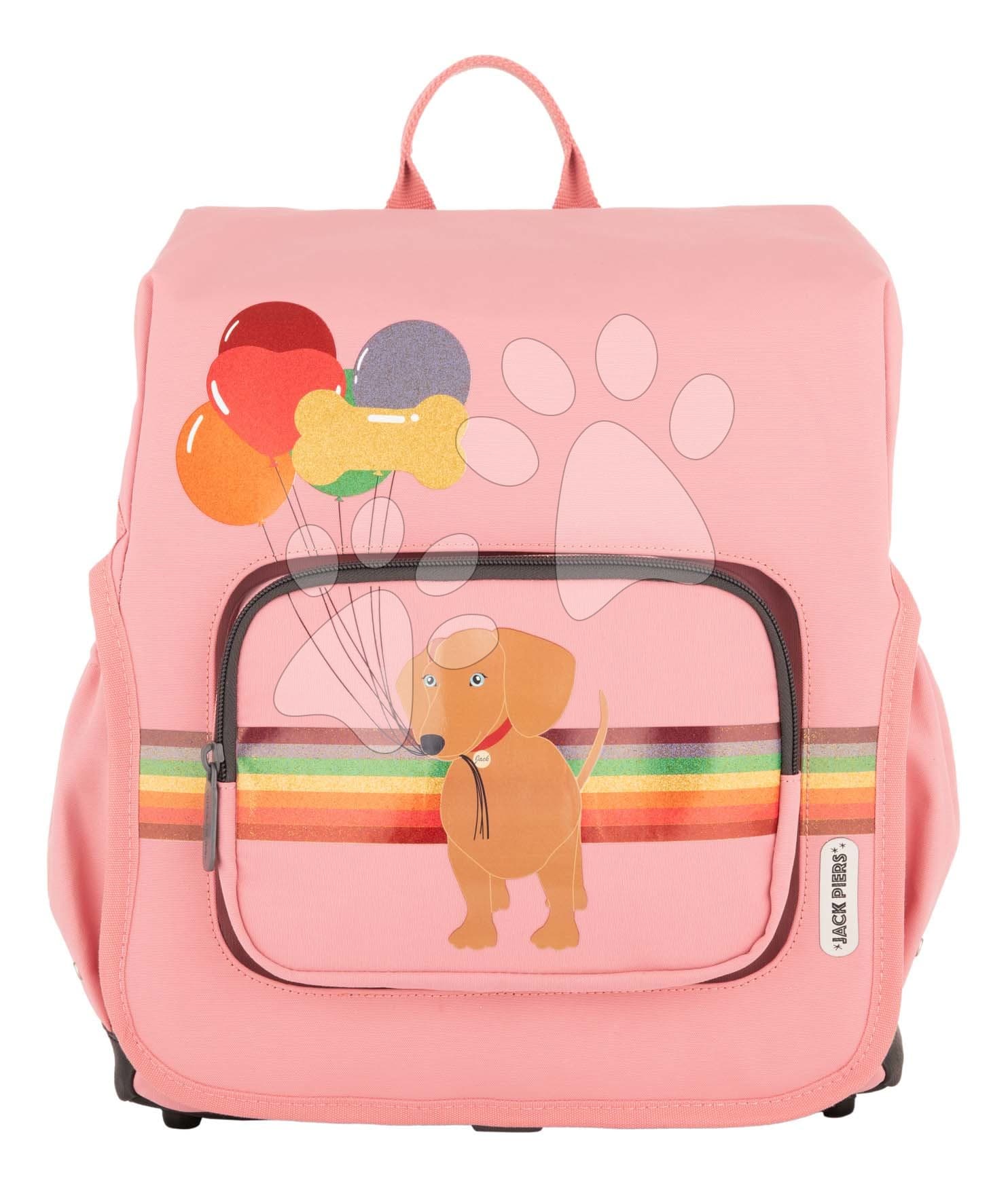 Školská taška batoh Backpack Berlin Dog Jack Piers ergonomická luxusné prevedenie od 6 rokov 36*13*29 cm